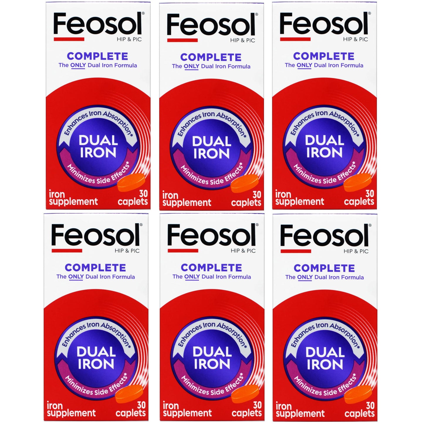 Feosol Bifera Iron Capsule 180 Capsules