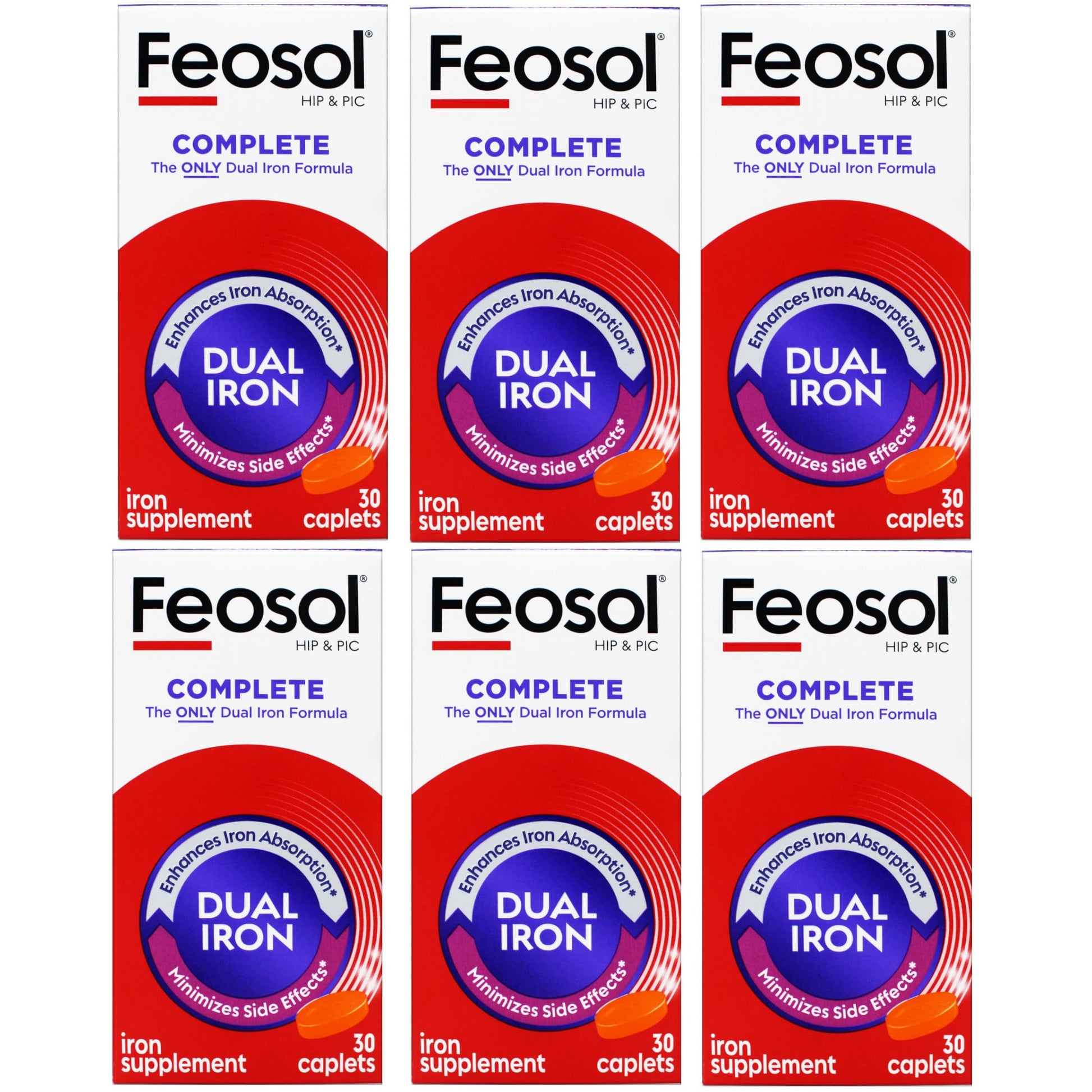 Feosol Bifera Iron Capsule 180 Capsules