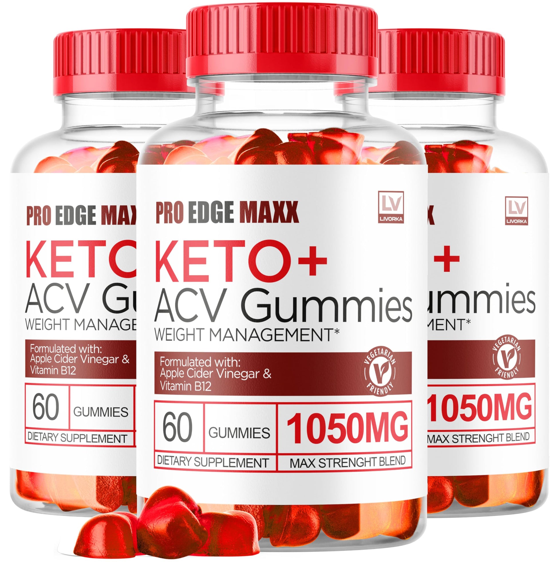LIVORKA Pro Edge Maxx 180 Gummies