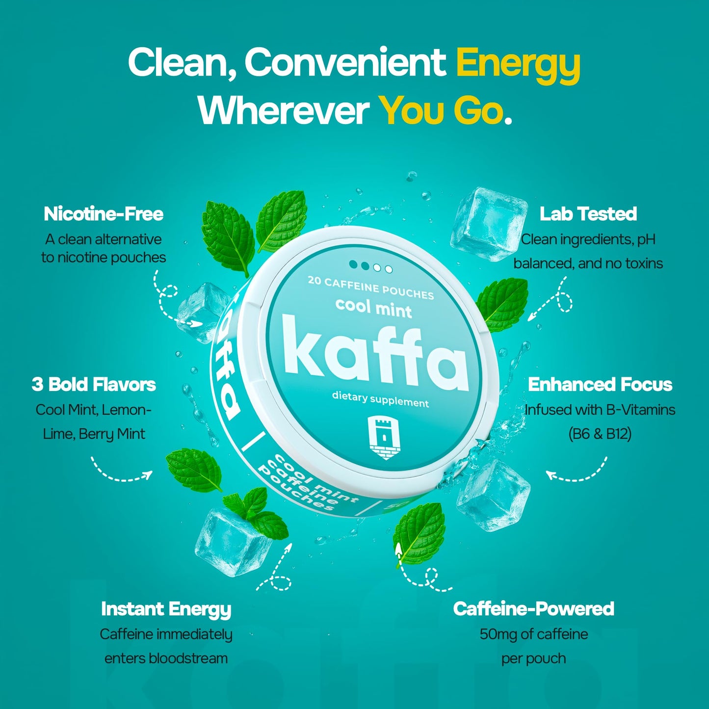 Kaffa Energy Pouches Capsule 60