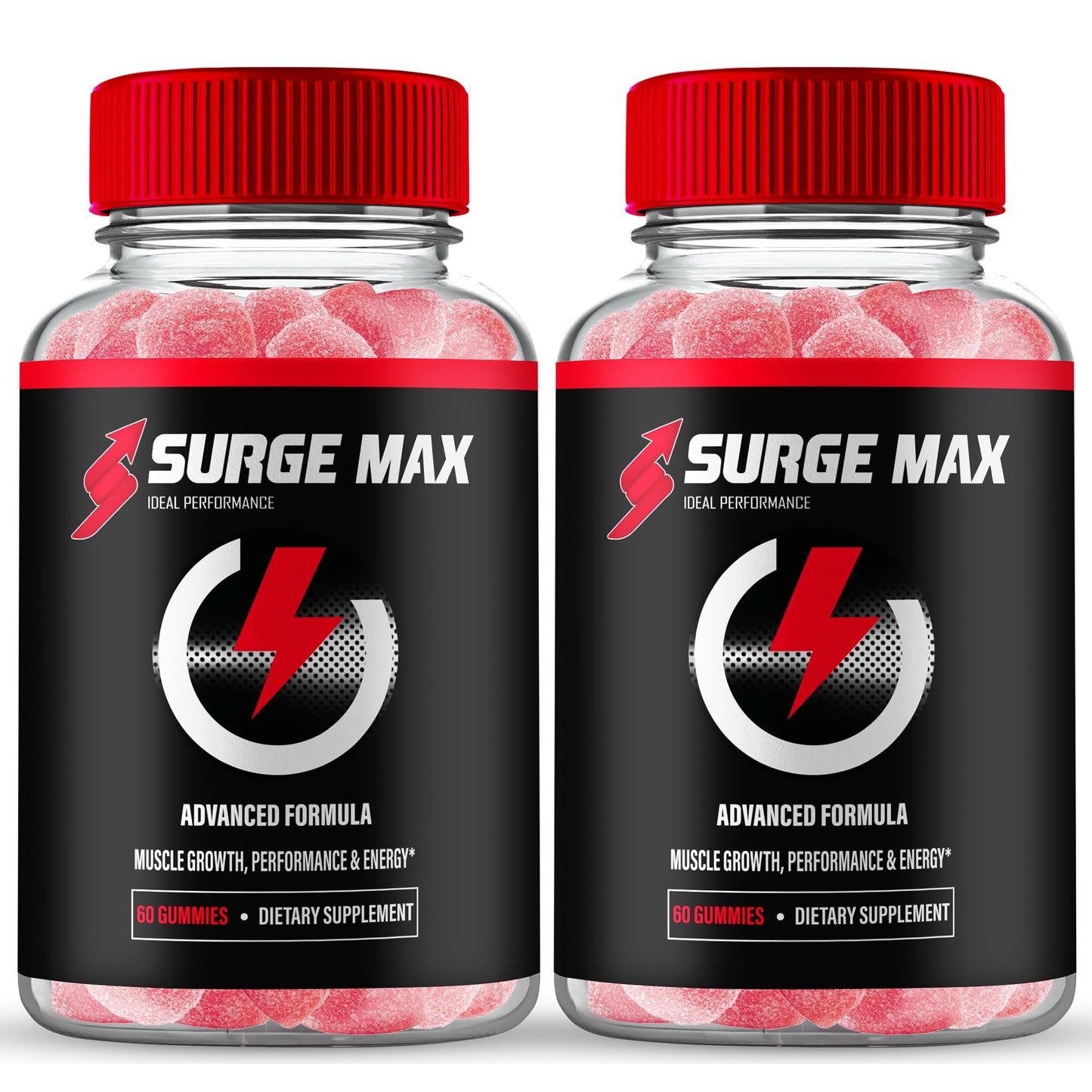 IDEAL PERFORMANCE Surge Max Gummies for Men, 120 Count
