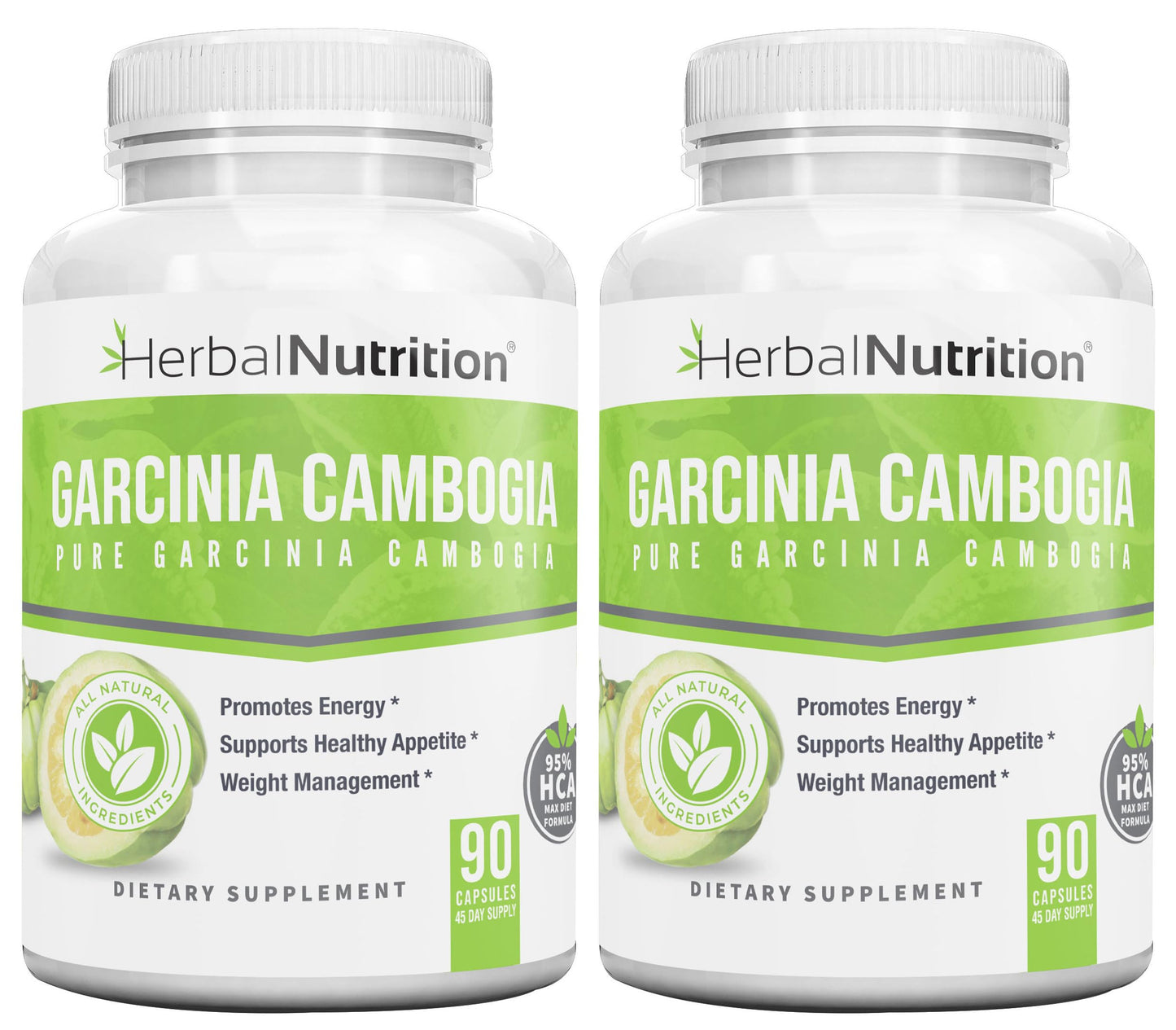 Herbal Nutrition Garcinia Cambogia Capsules, 2-Pack
