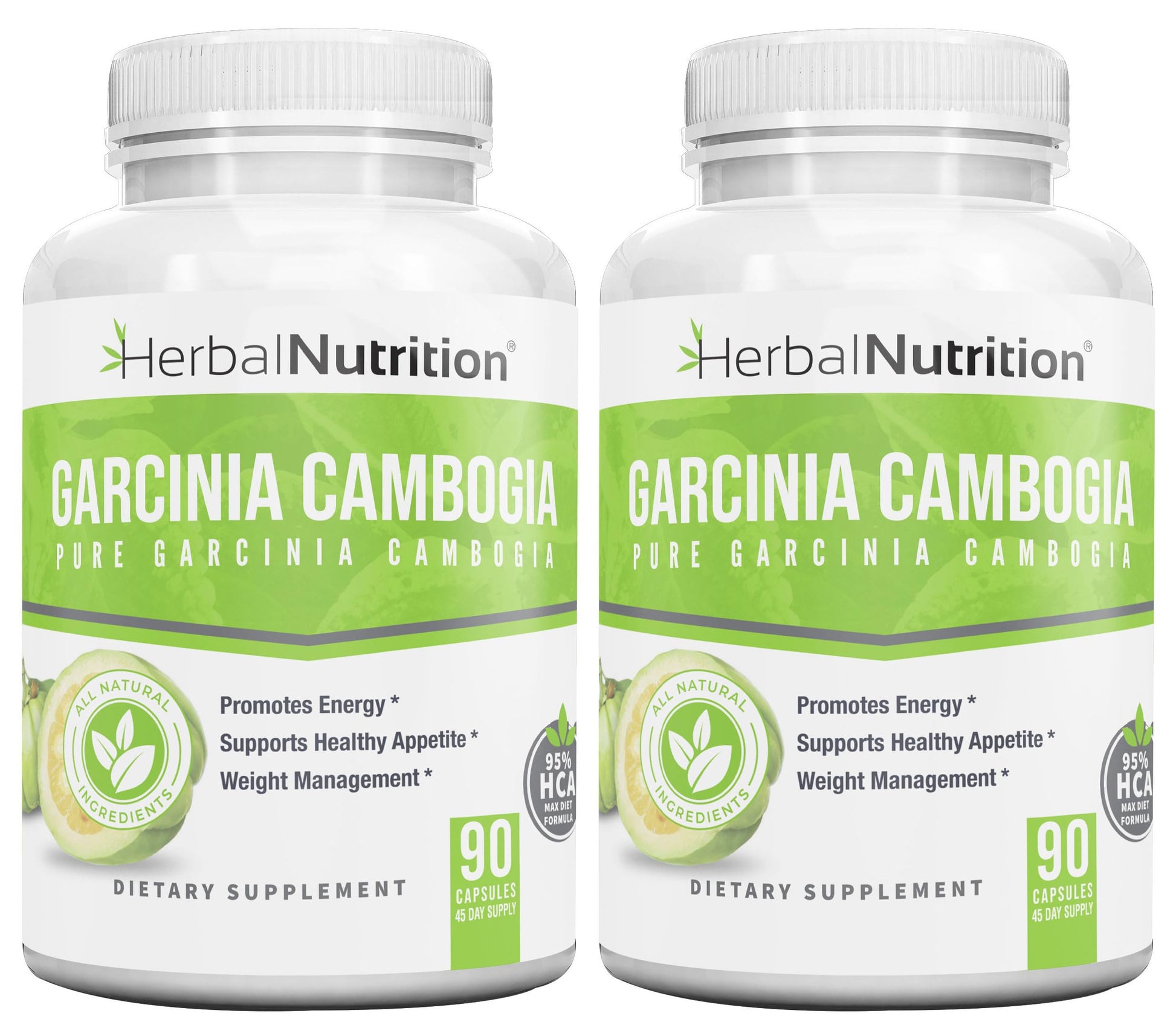 Herbal Nutrition Garcinia Cambogia Capsules, 2-Pack