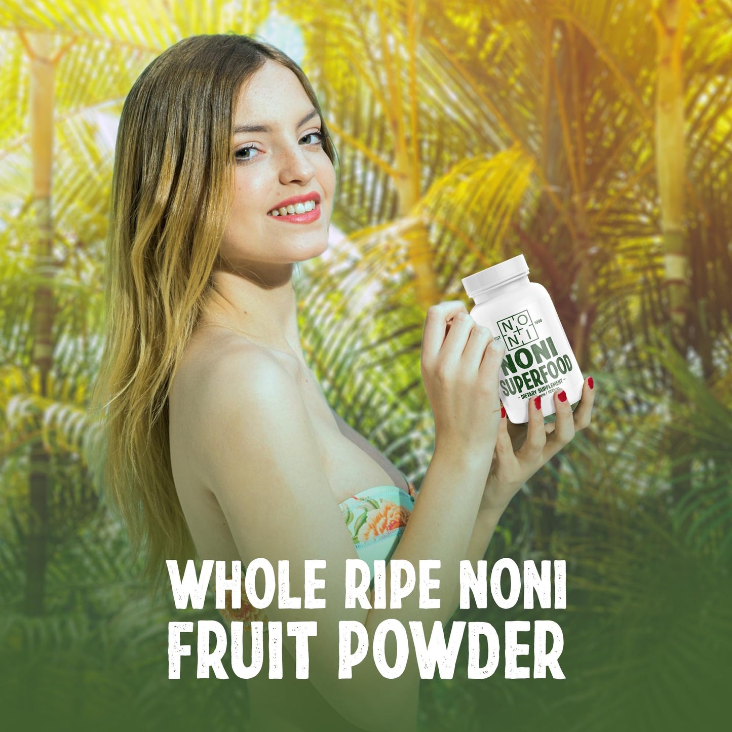 Healing Noni Noni Fruit Powder Softgels 400