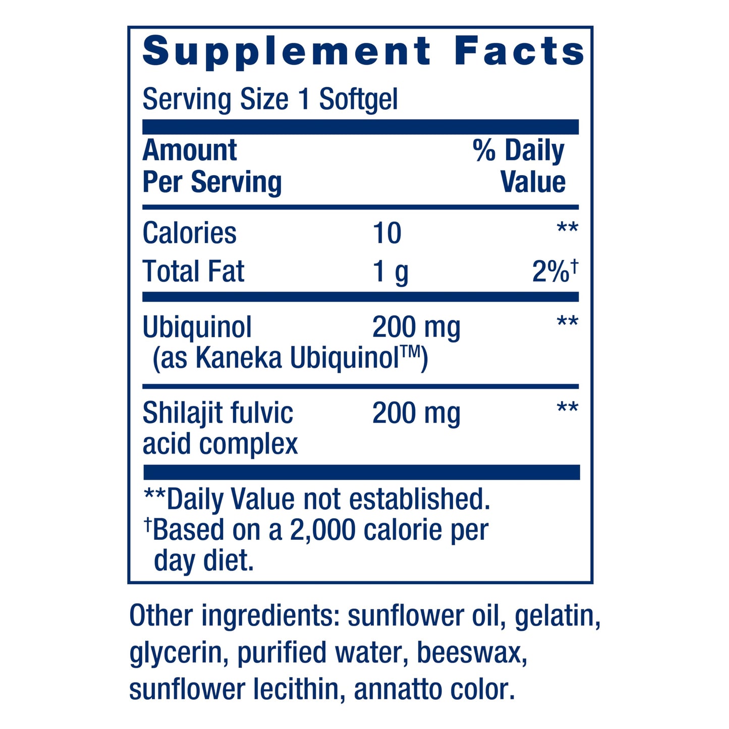 Life Extension Super Ubiquinol CoQ10 with Enhanced Mitochondrial Support – 200 mg, Shilajit – Promotes Heart Health, Cell Energy, Oxidative Stress – Gluten-Free, Non-GMO Softgels, 30 Count