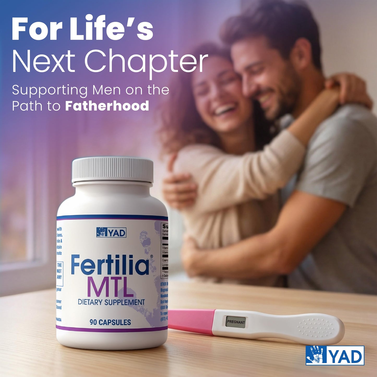 Fertilia MTL Men’s Fertility Support Supplement Capsules, 90