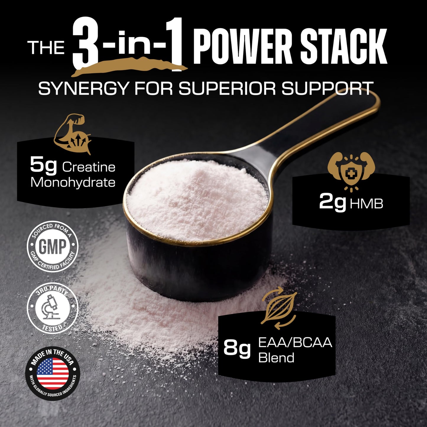 Earth Elixir Creatine HMB Supplements Powder 30