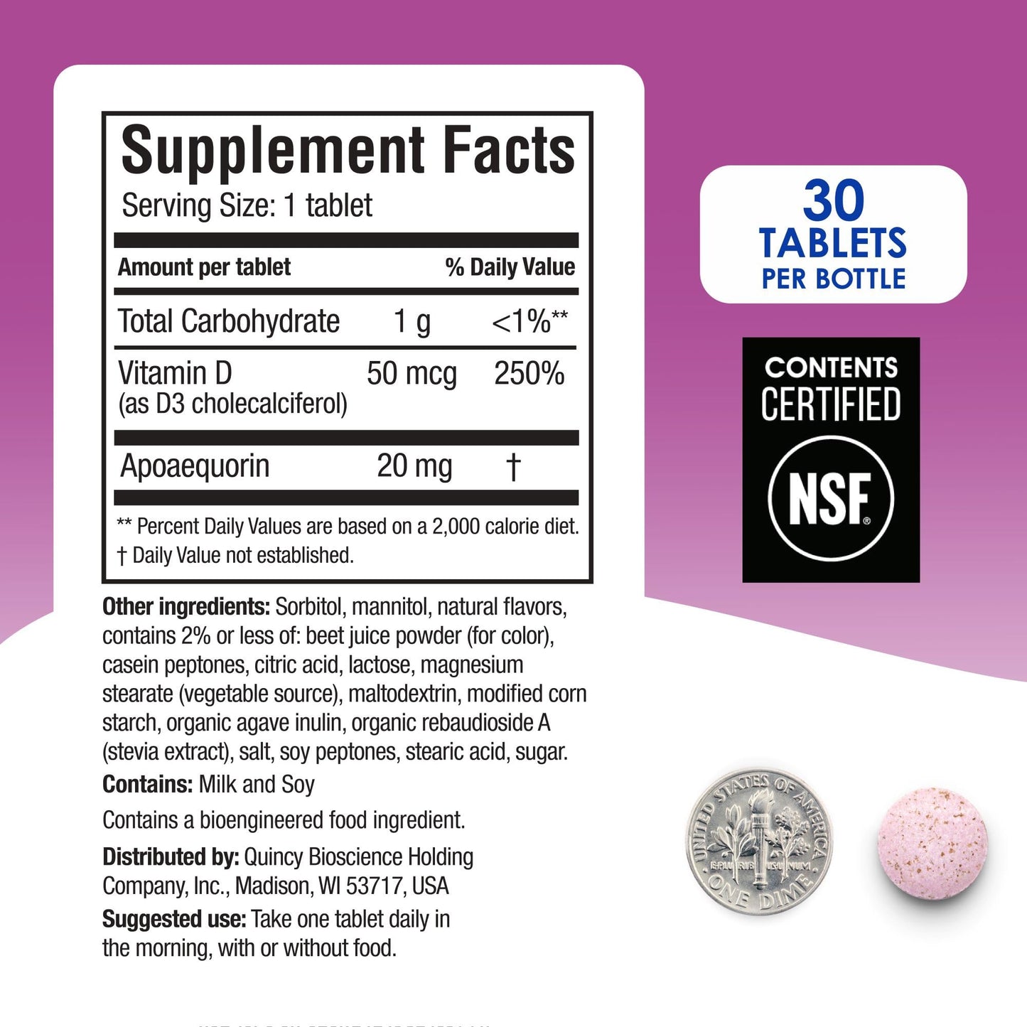 Prevagen Extra Strength Mixed Berry Chewables, 30 Count
