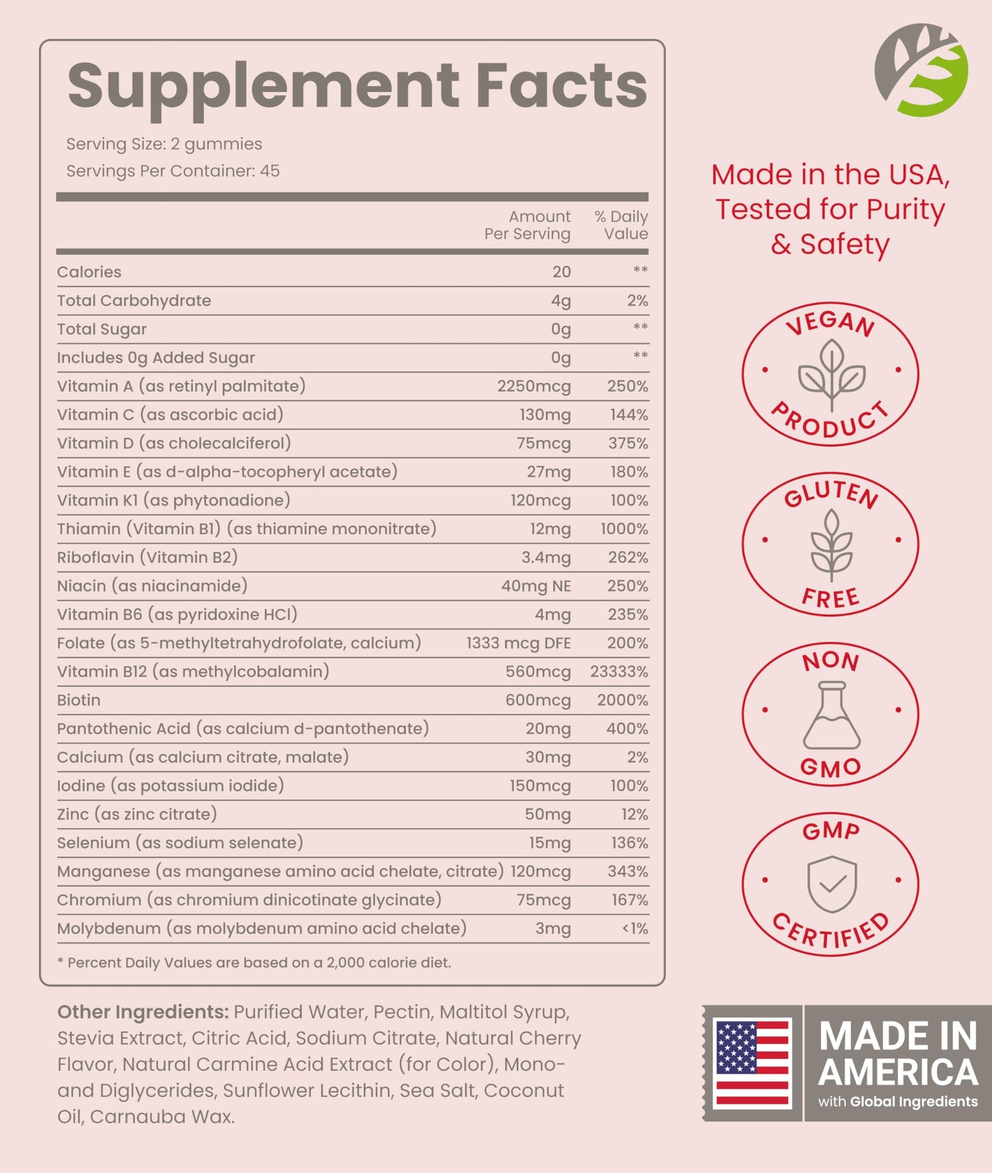 BariSlim Advanced Bariatric Multivitamin Gummies 90 Count