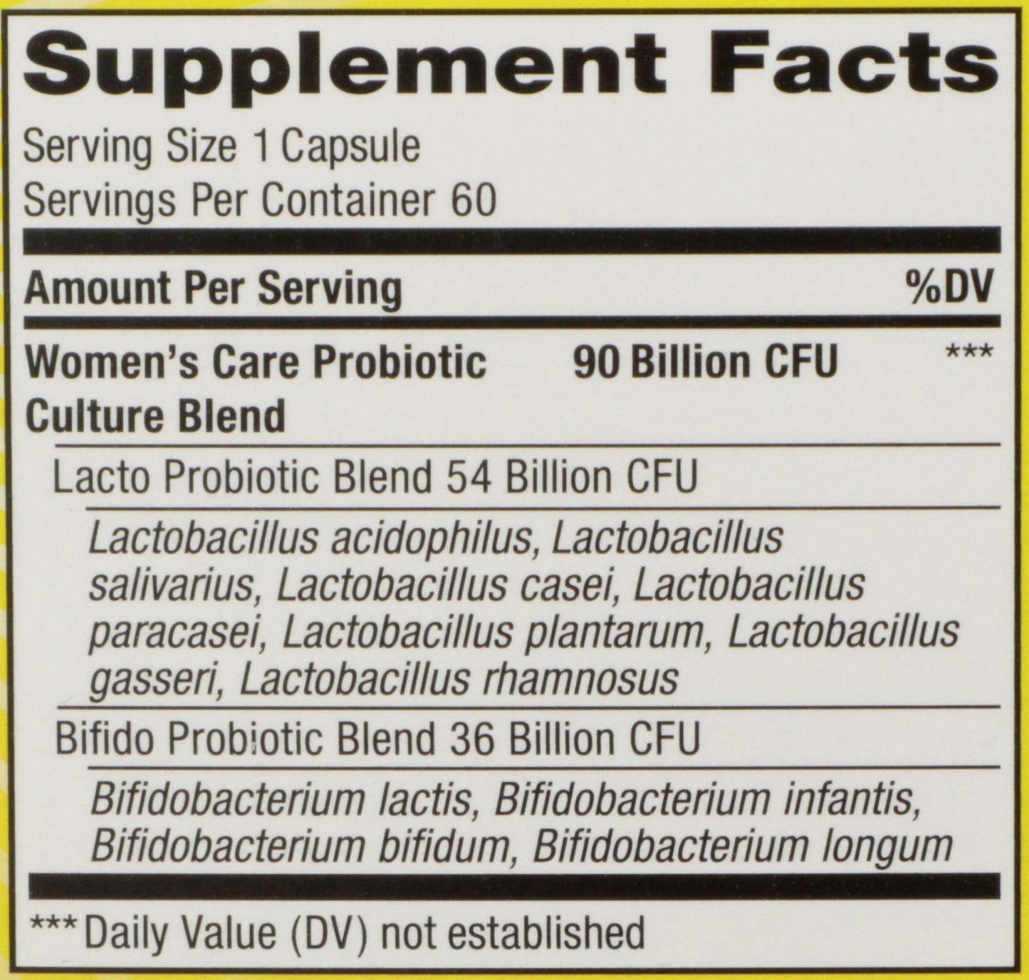 Renew Life Women's Probiotic Tablets, 60 Count