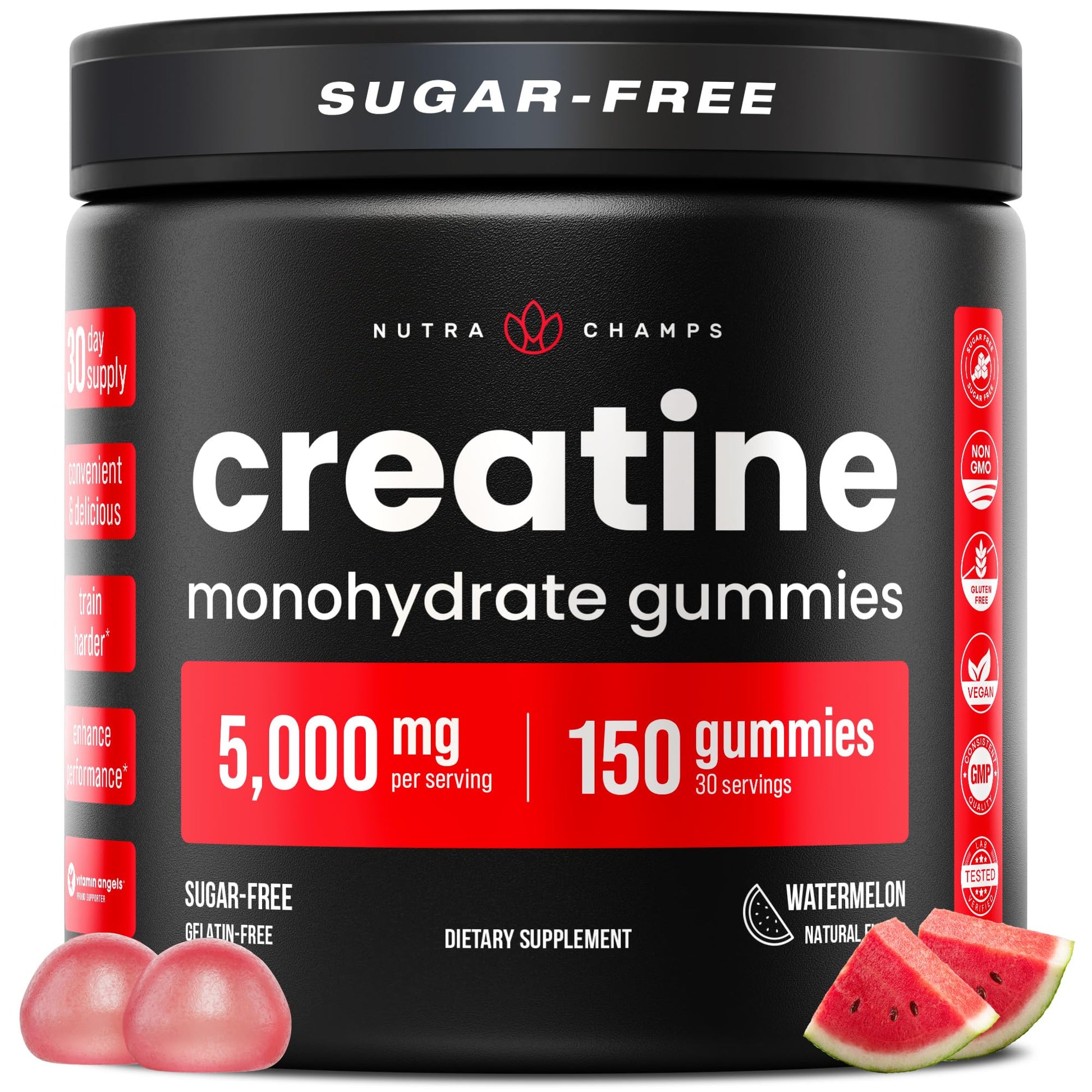 NutraChamps Creatine Gummies 150 Gummies