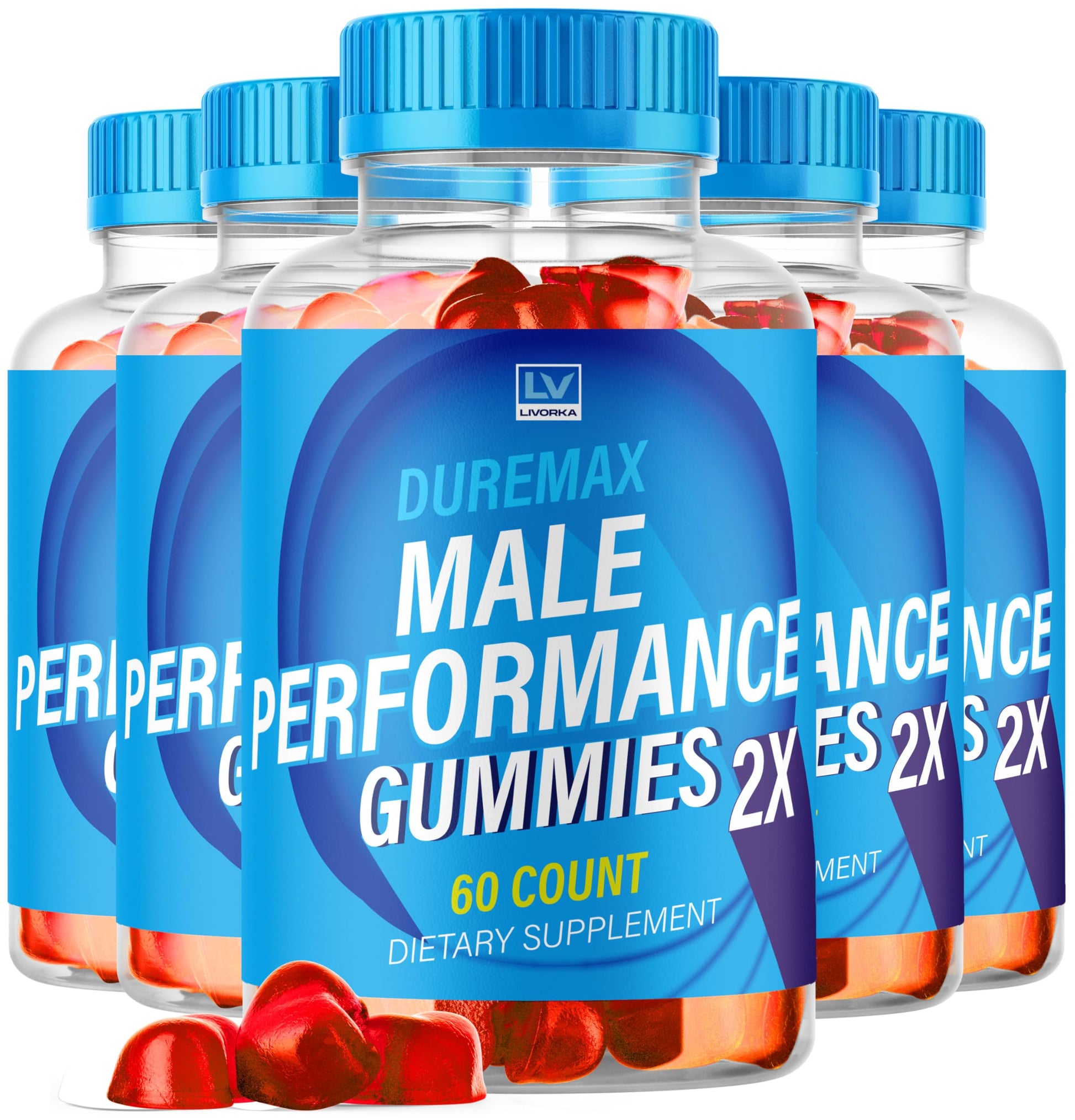 LIVORKA Duremax Max Performance Gummies 300 Gummies