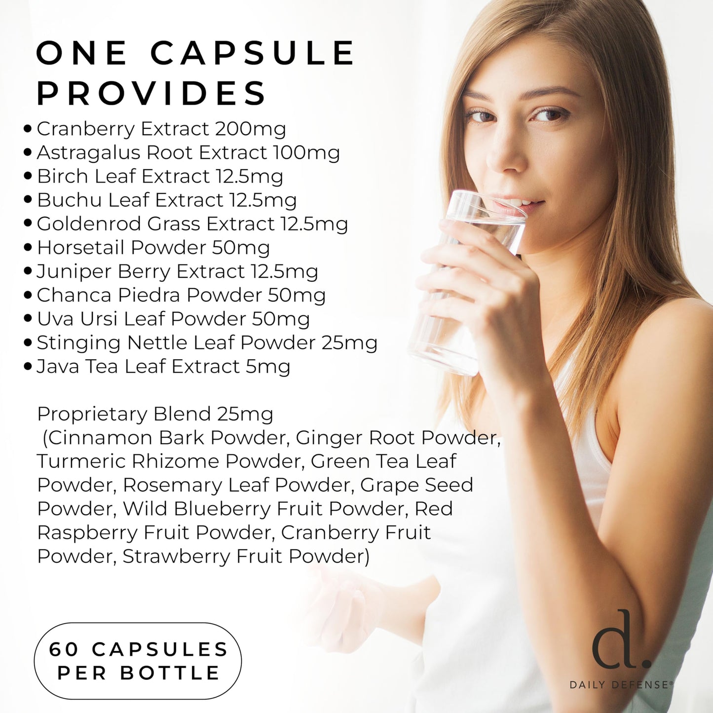 Daily Defense Kidney Defense Supplement Capsule, 60 Count
