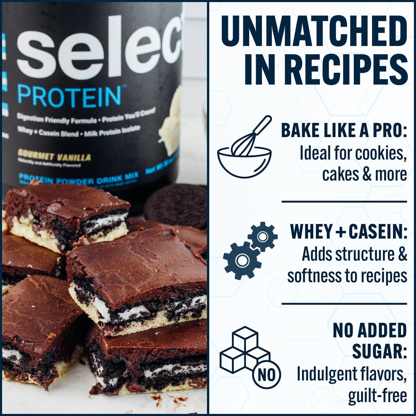 PEScience Select Protein Powder Whey and Casein Blend, 60 Servings