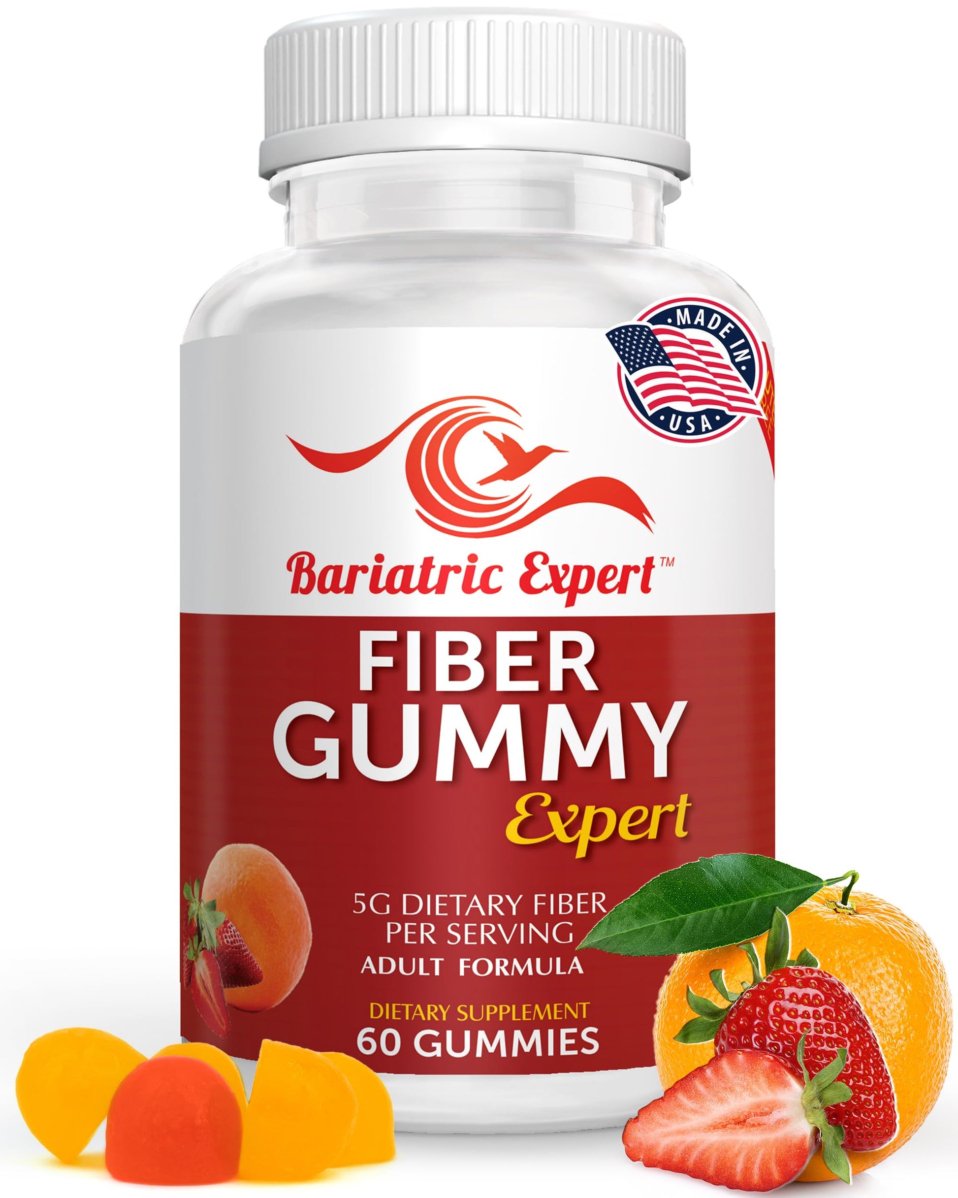Bariatric Food Expert Fiber Vitamin Gummies 60
