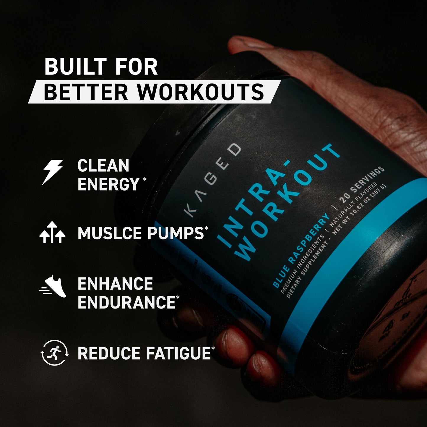 Kaged Intra-Workout Powder Cherry Limeade 10.93 Ounce