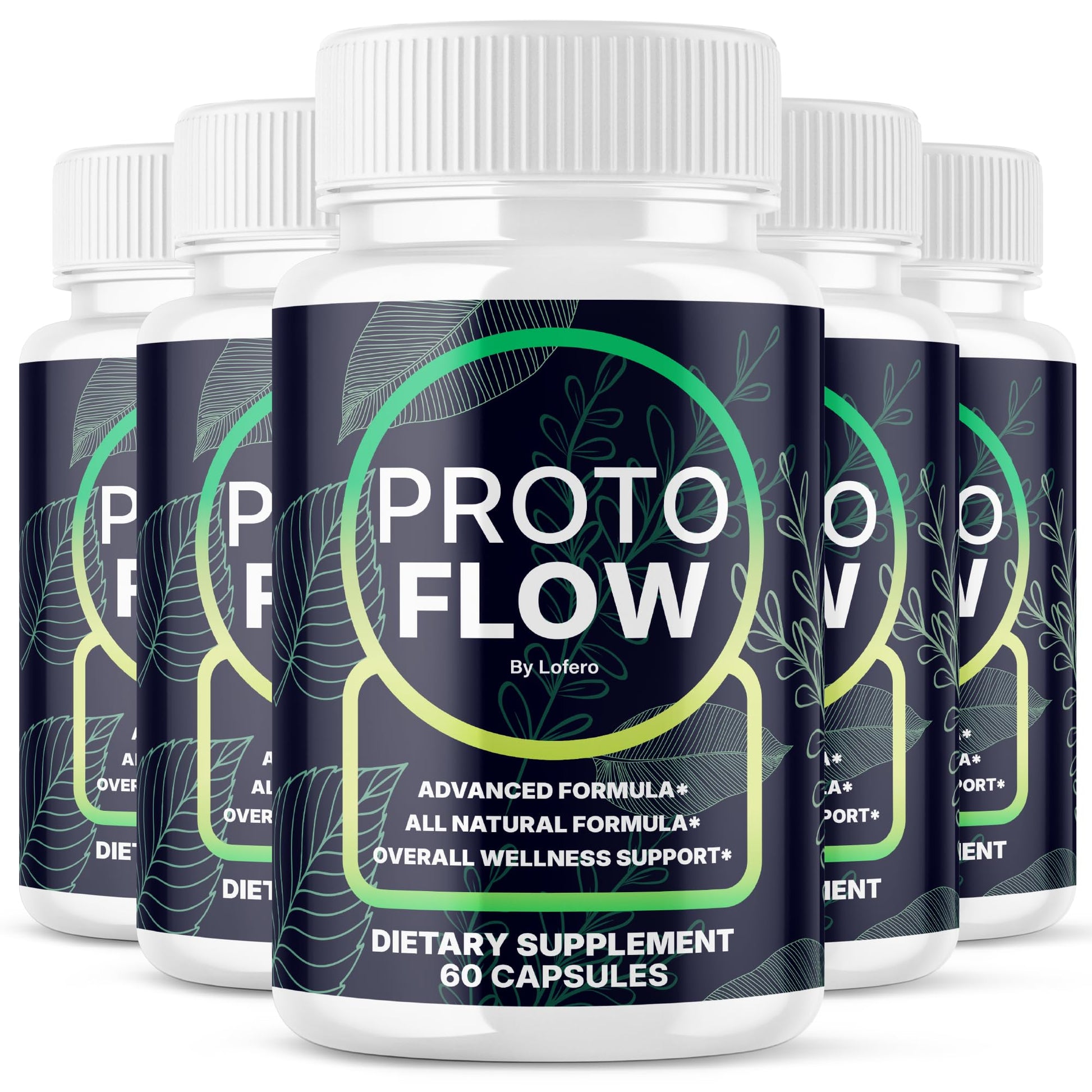 Lofero ProtoFlow Capsules, Prostate Health Formula for Men, Advanced Maximum Strength, 300 Capsules