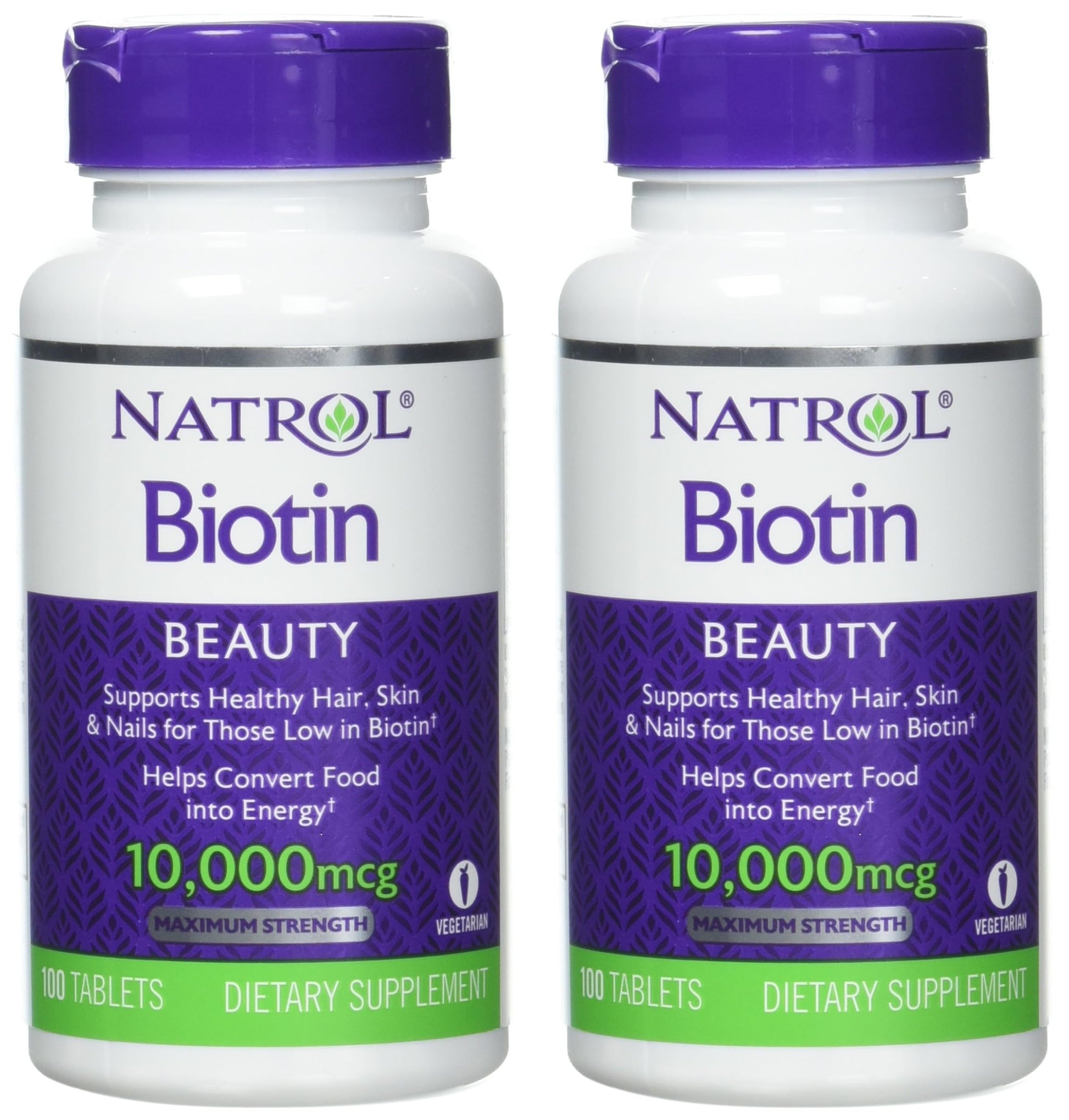 Natrol Biotin Tablet 10000 mcg, 200 Tablets