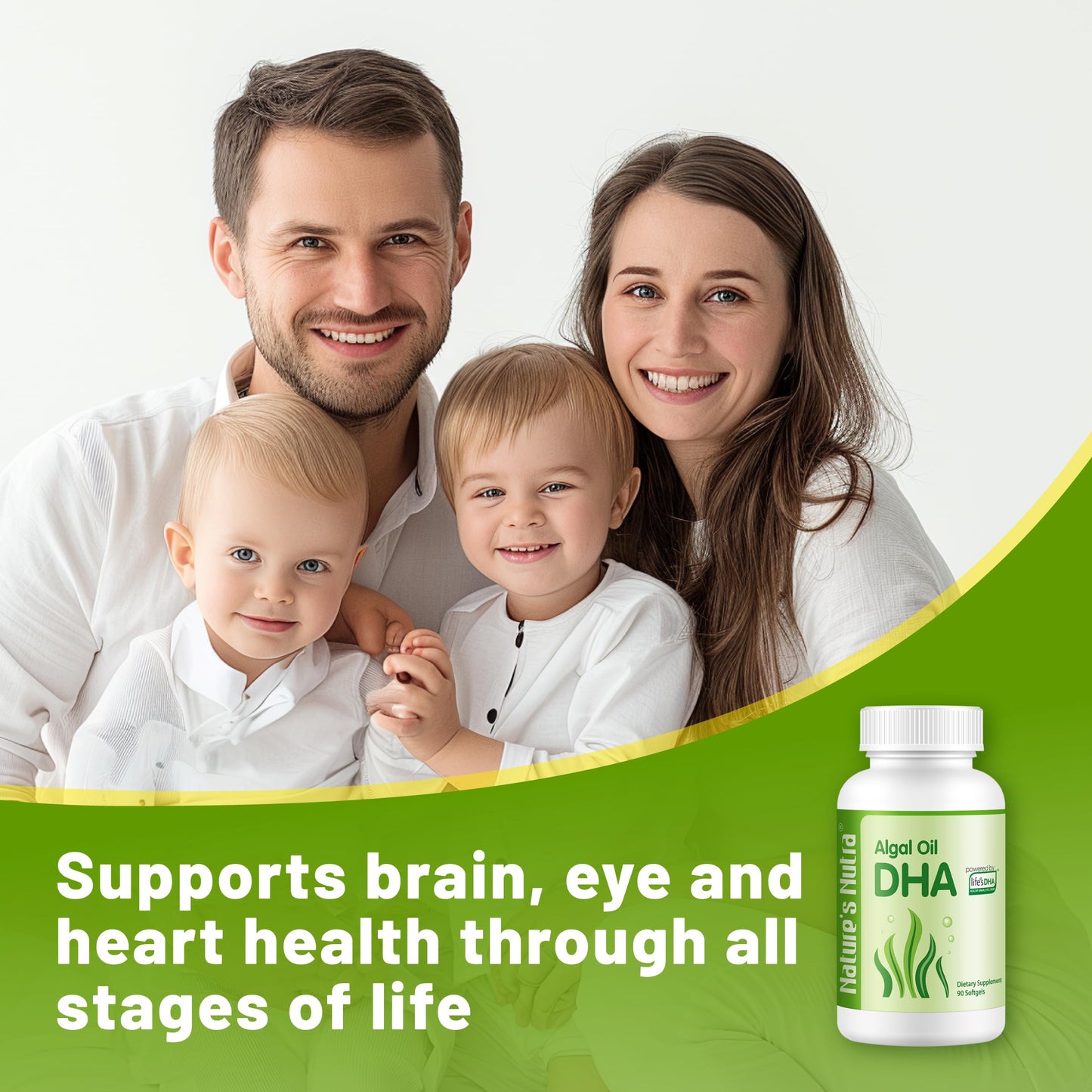 Nature's Nutra Algal Oil DHA Softgel 90 Softgels