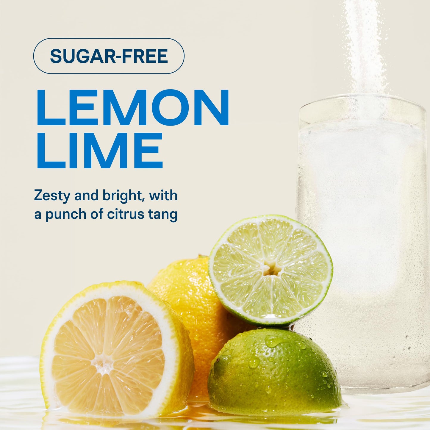 Liquid I.V. Sugar Free Hydration Electrolytes Powder, Lemon Lime, 6.41 Ounce