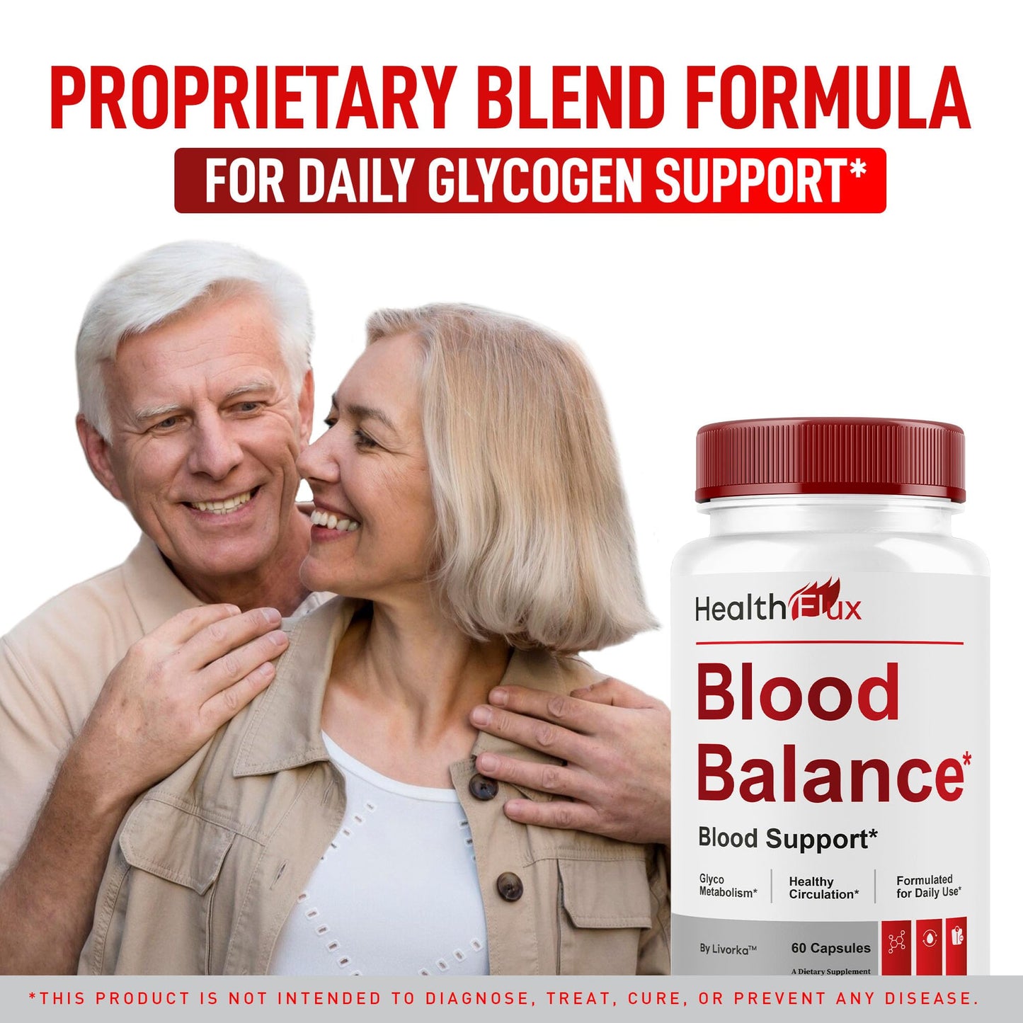LIVORKA Health Flux Support Supplement Capsules 180 Capsules
