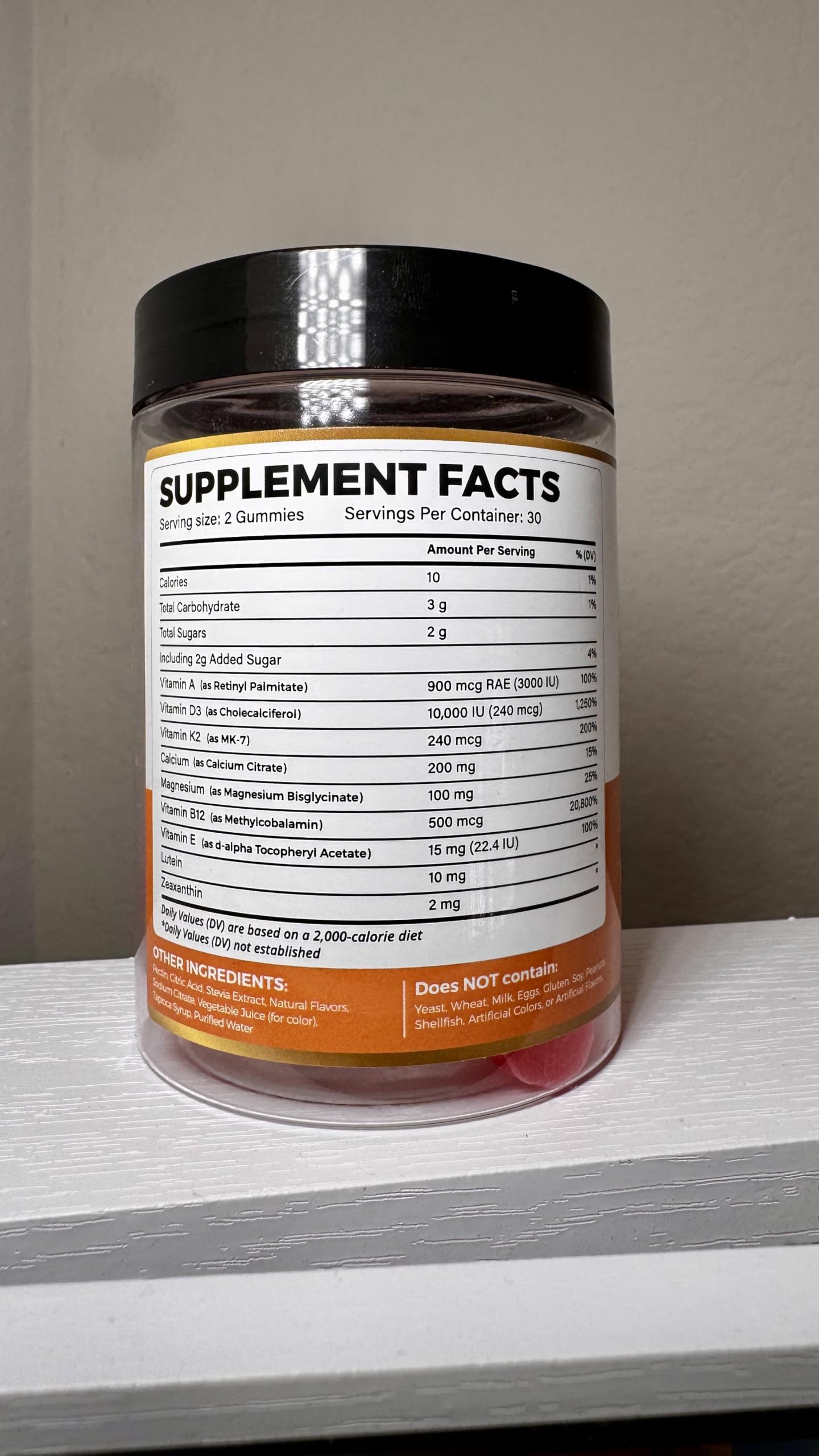 WELVIUM Vitamin D3 K2 60 Gummies