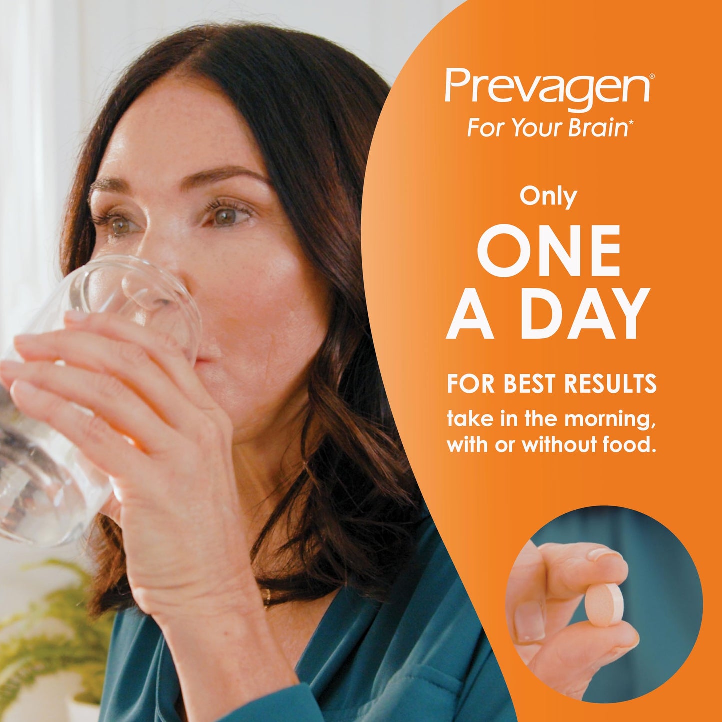 Prevagen Regular Strength Orange Chewables, 30 Count