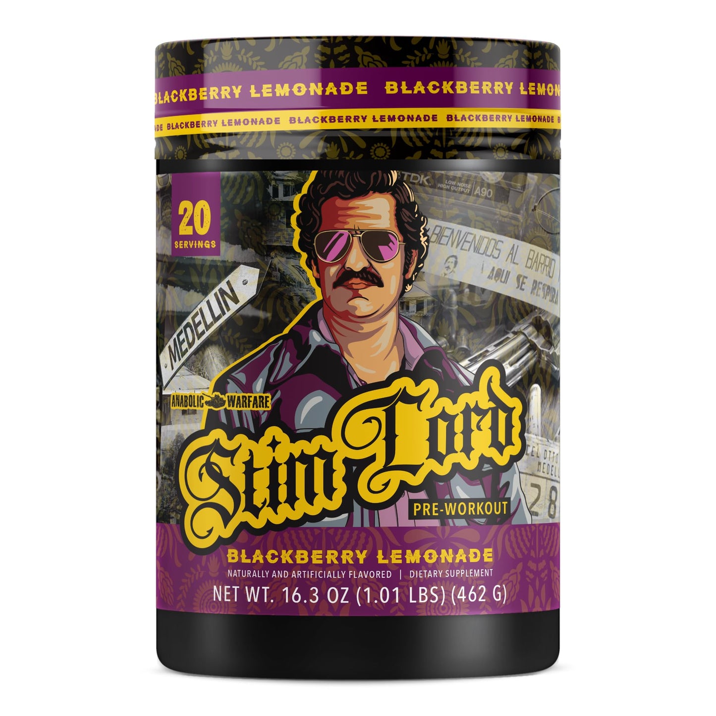 Anabolic Warfare Stim Lord Pre-Workout Powder 1.01 Pound