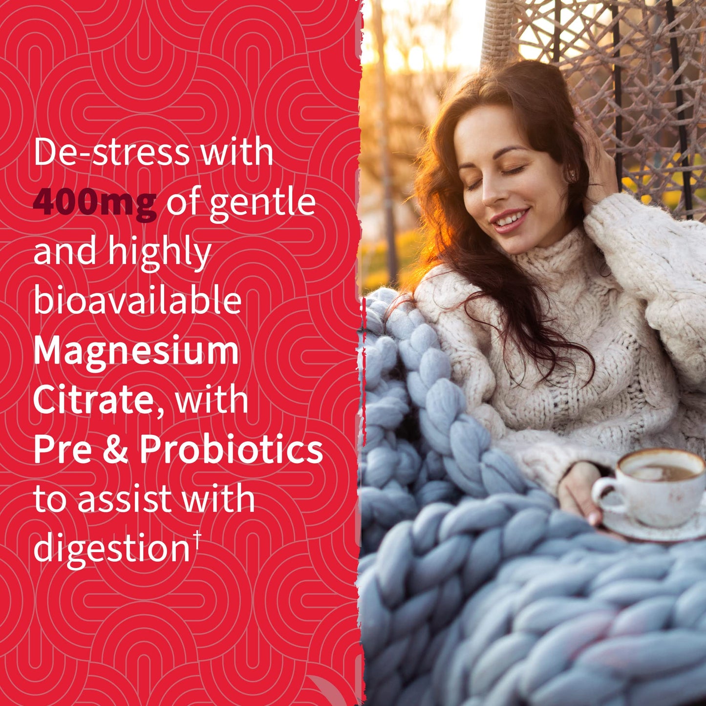 Garden of Life Magnesium Citrate Gummies with Prebiotics & Probiotics, 60 Count