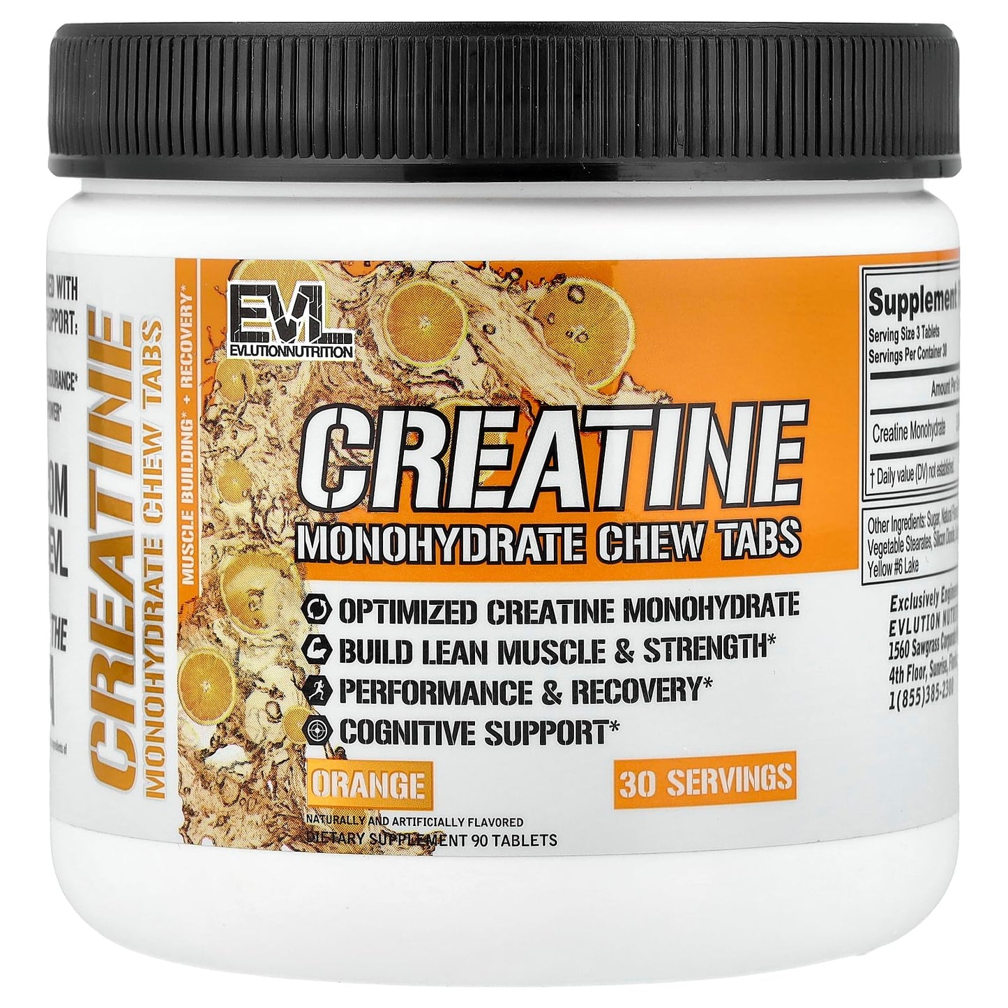 Evlution Creatine Monohydrate Tablet, 90 Tablets