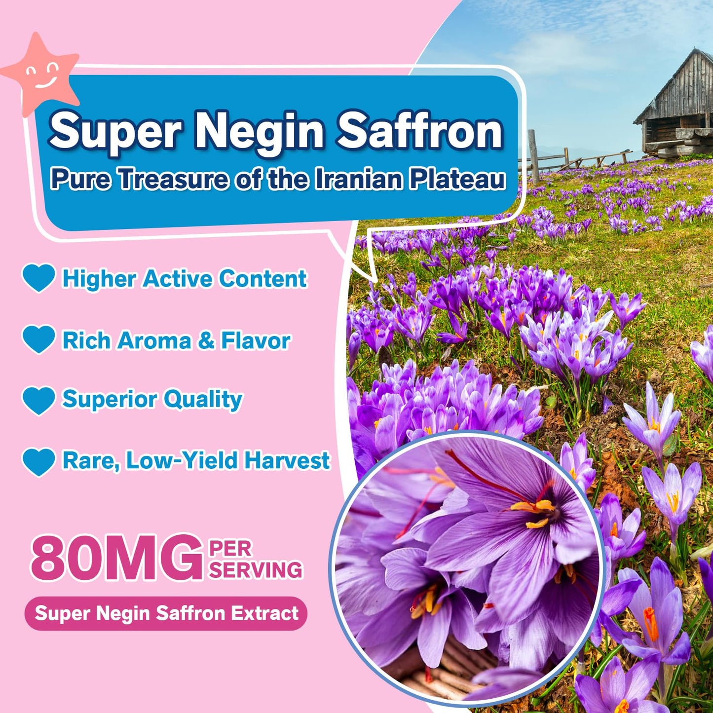 BudLive Mood Mystic Saffron 120 Gummies