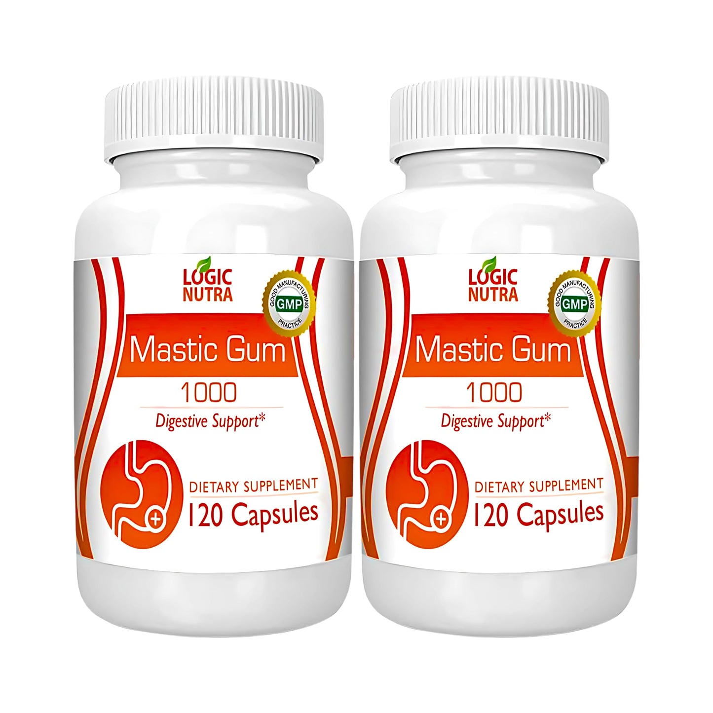Logic Nutra Mastic Gum Capsules, 120 Capsules