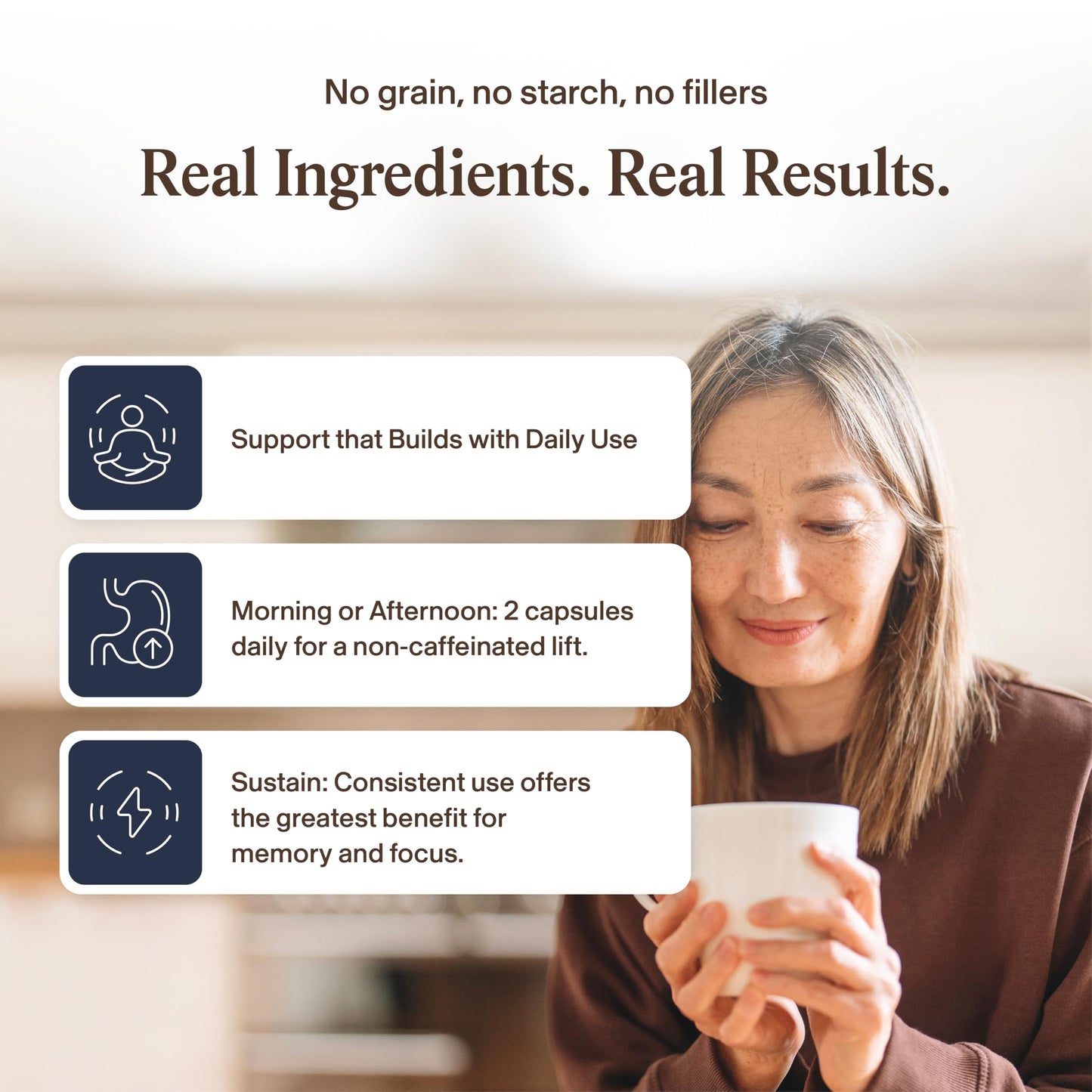 Real Mushrooms Lion's Mane Capsules 90 Count