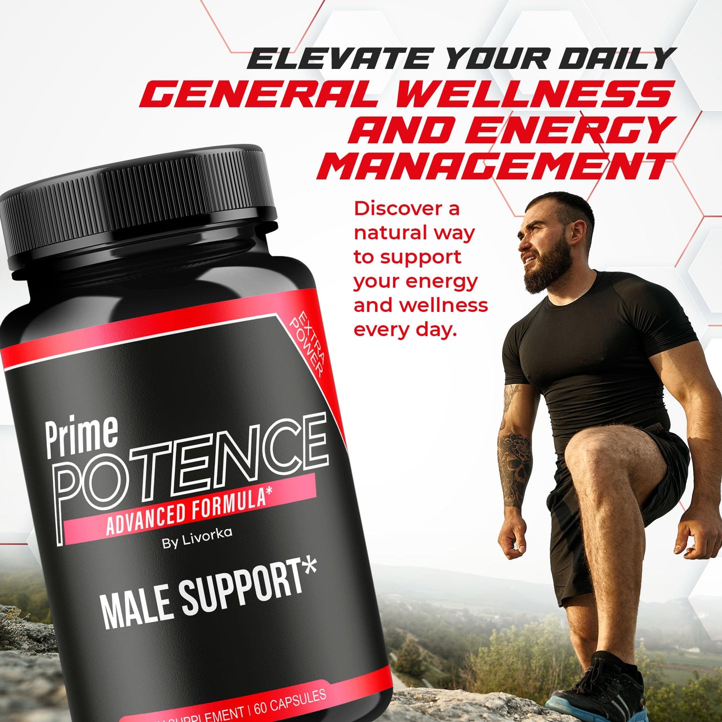 LIVORKA Prime Potence Capsules, 120 Capsules