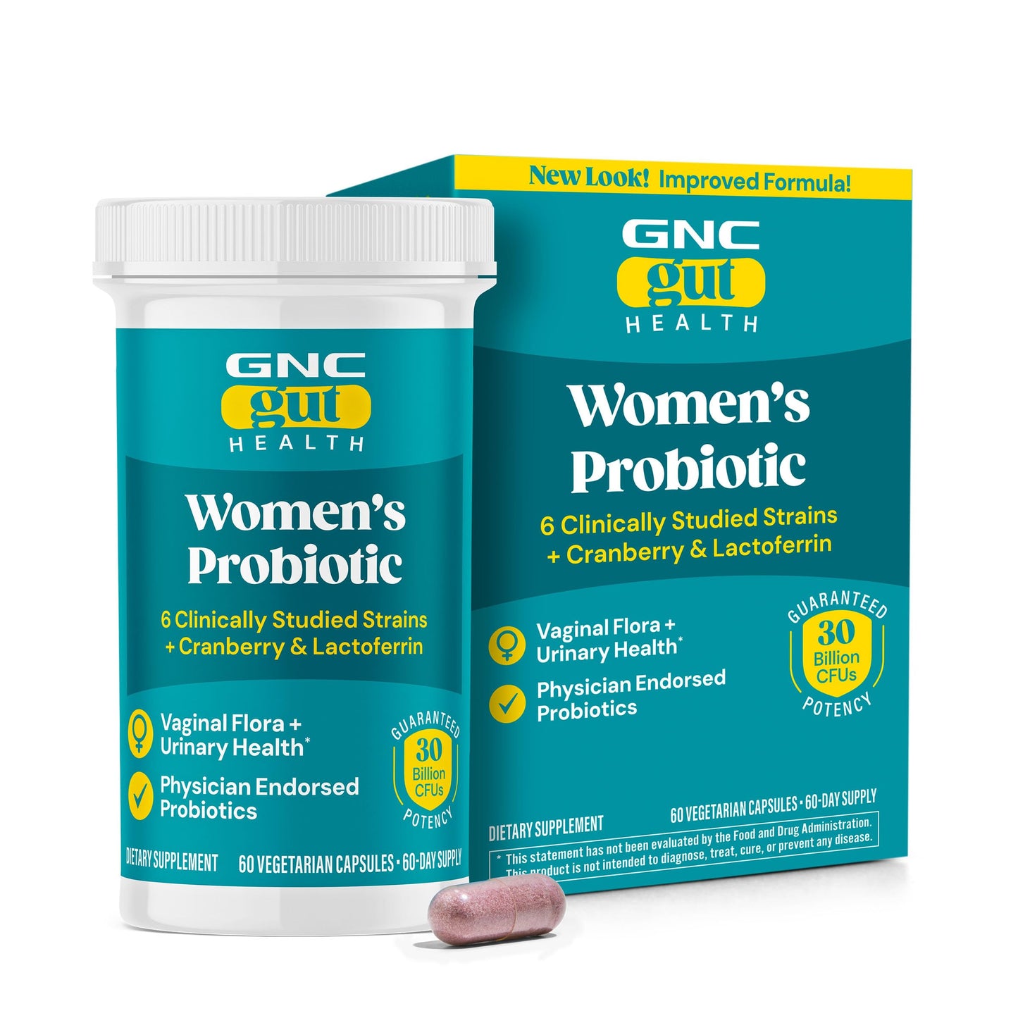 GNC Probiotic Solutions Women's Capsule 60 Count