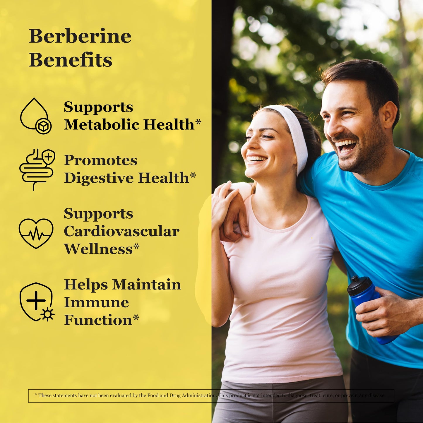 Tradewind Naturals Berberine HCl 1200mg Capsules, 60 Count