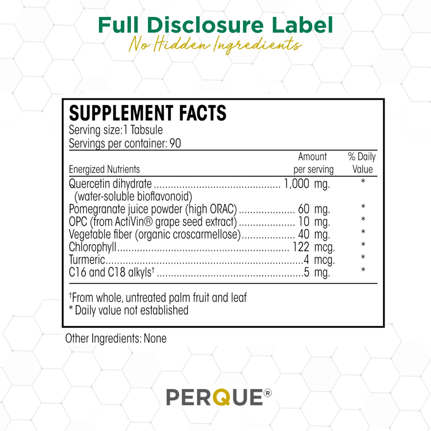 PERQUE Repair Guard Tablets 90