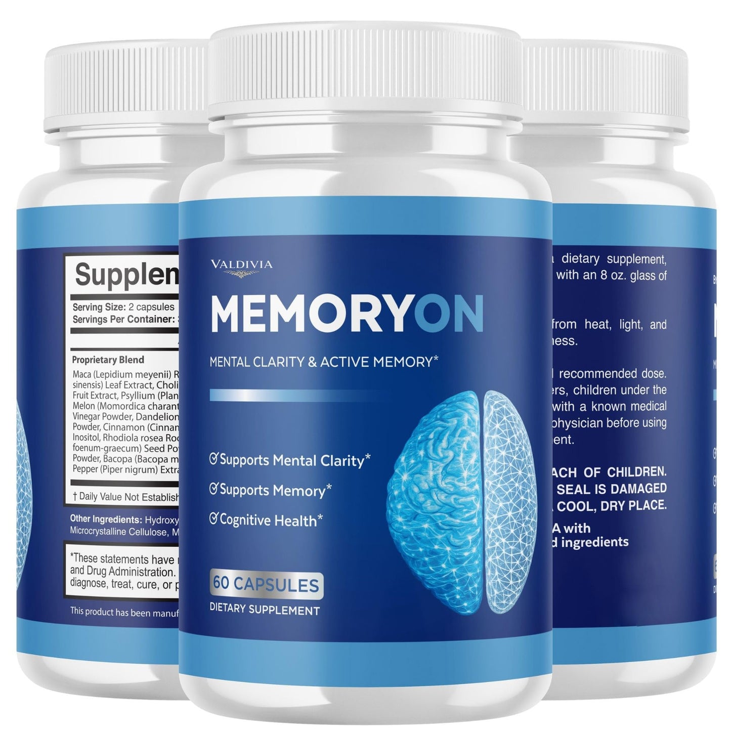 Valdivia MemoryOn 180 Capsules