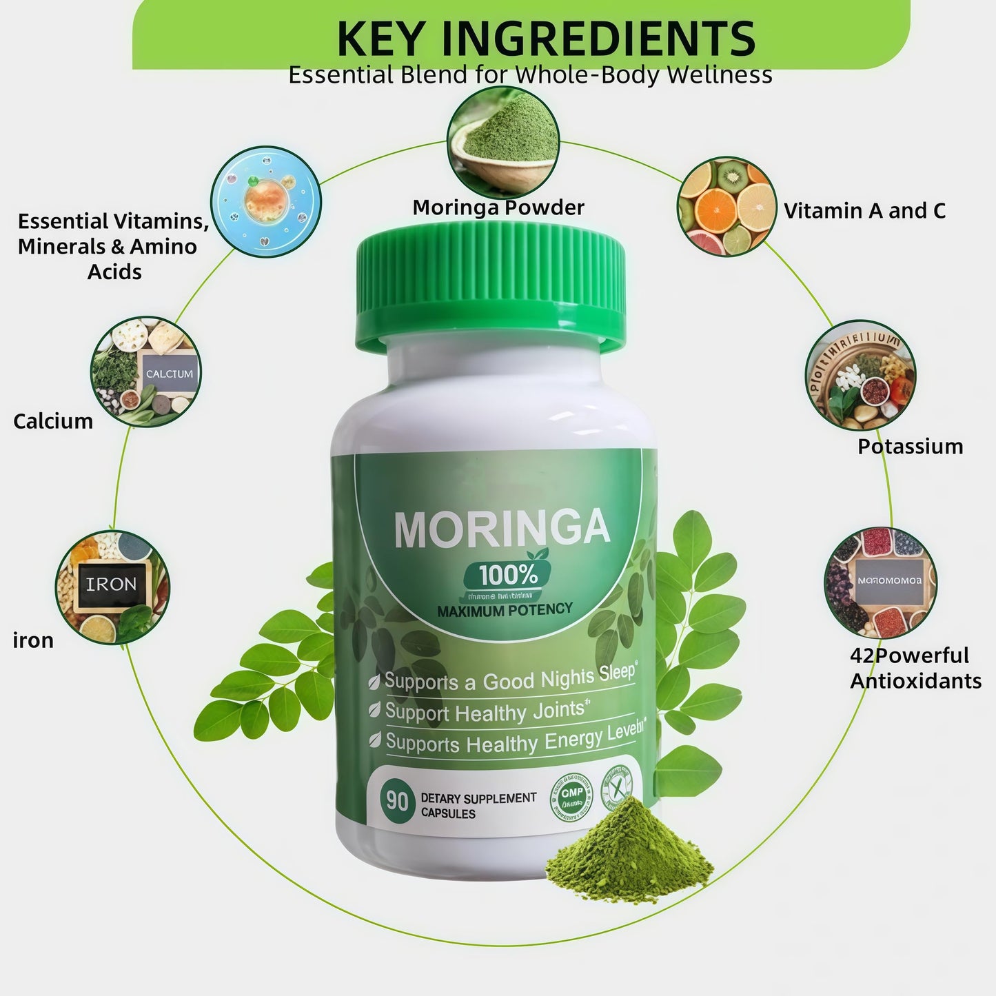 Llkpuygts Moringa Softgel 90 Count