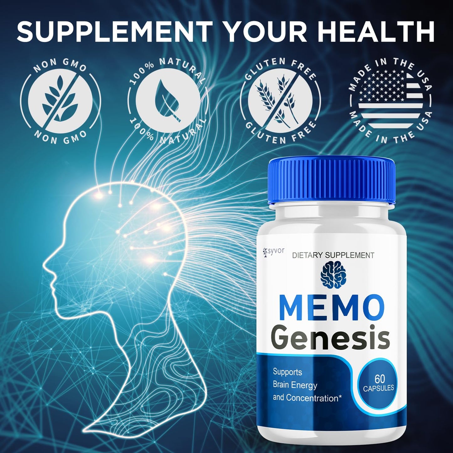 Syvor Memo Genesis Capsules 180 Capsules
