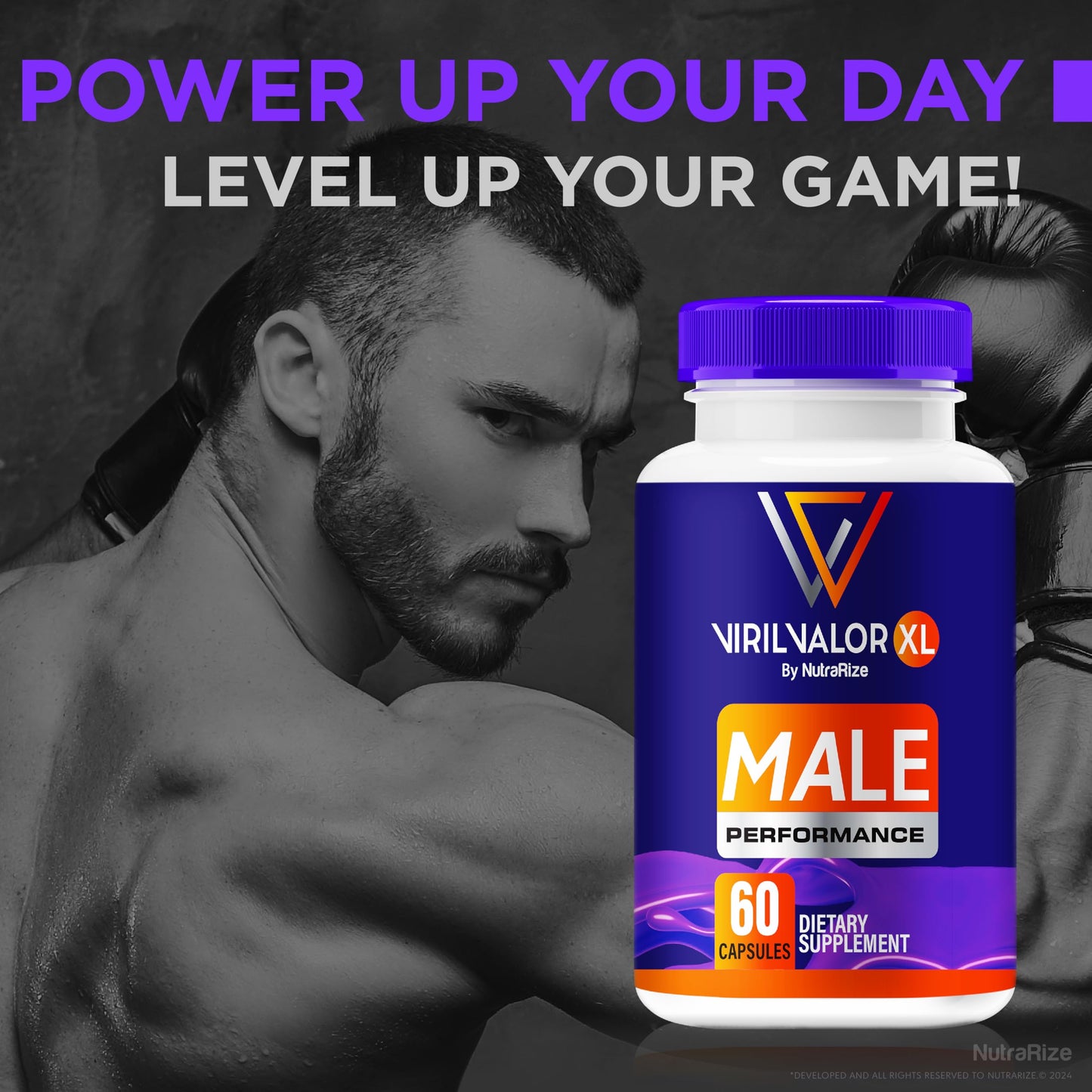 NutraRize Viril Valor XL Capsules 120 Capsules