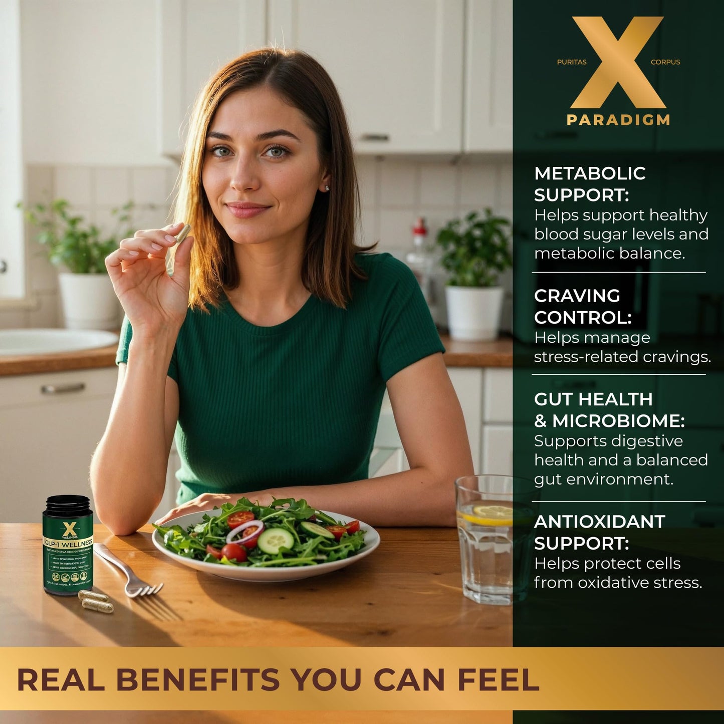 XParadigm Puritas Corpus GLP-1 Wellness Support Capsule 60 Count