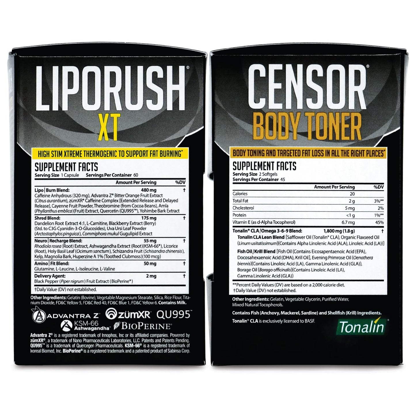 LIPORUSH NDS Nutrition Maximum Strength Dual Impact Stack 1 Capsule