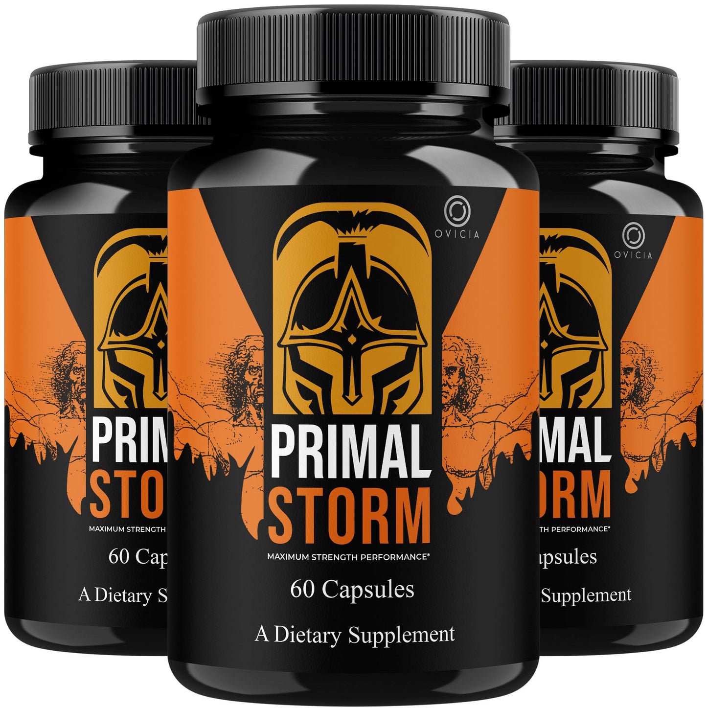 OVICIA Primal Storm Capsules 180 Capsules
