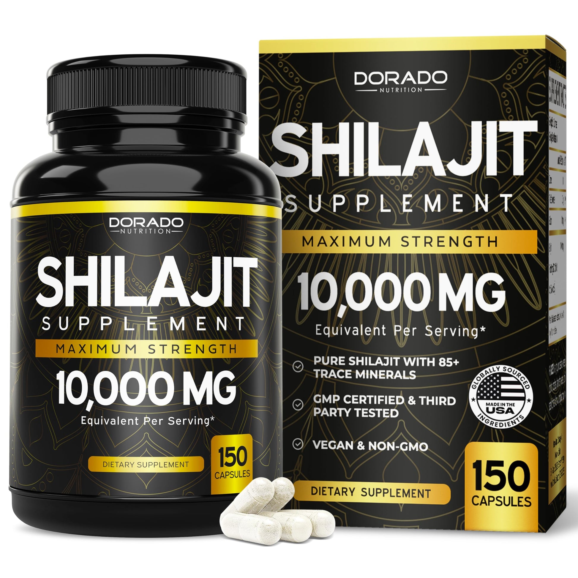 Dorado Nutrition Shilajit Capsule 150 Count