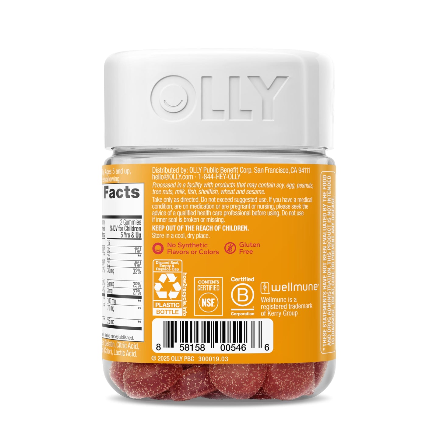 OLLY Kids Immunity Gummy 50 Count