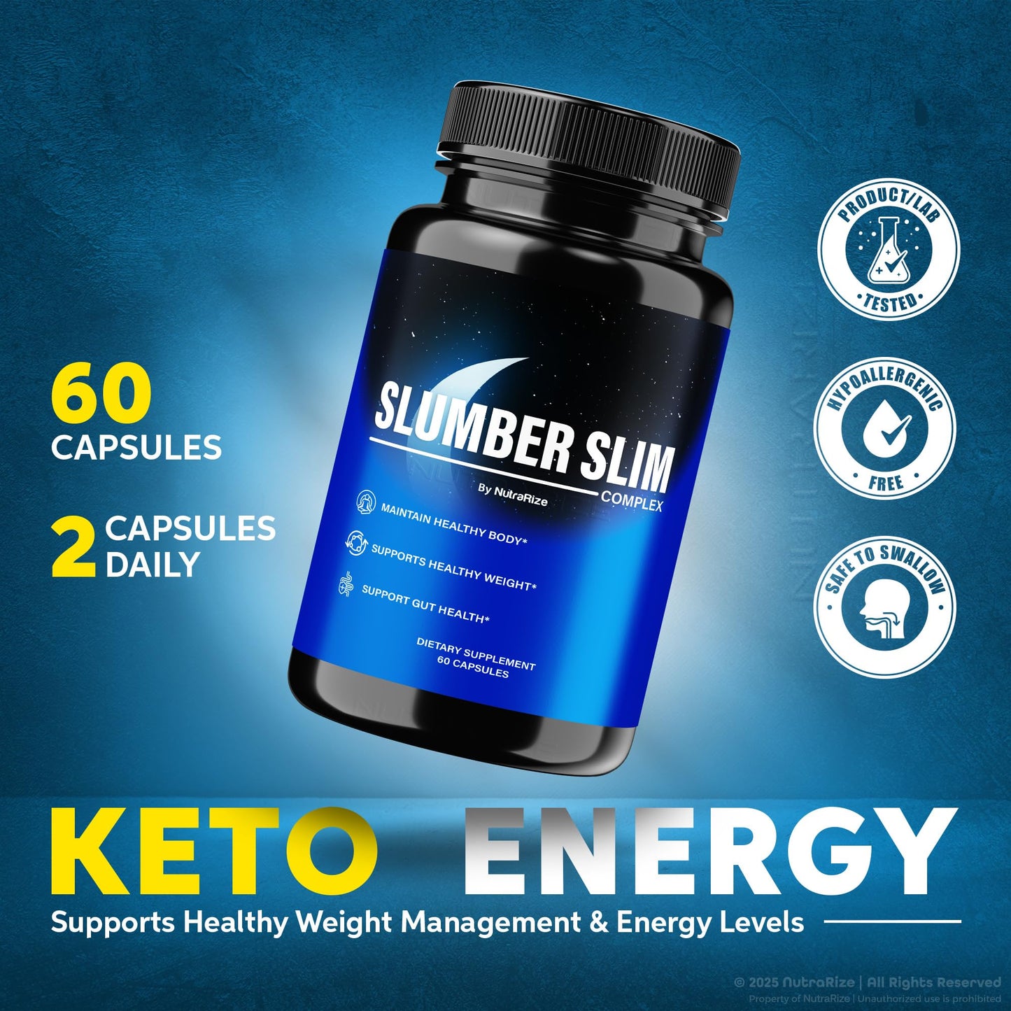 NutraRize Slumber Slim Weight Loss Capsule 60 Count