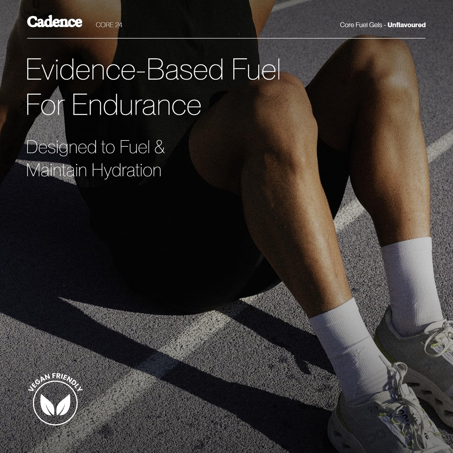 Cadence Core Energy Gels for Running Endurance 18.6