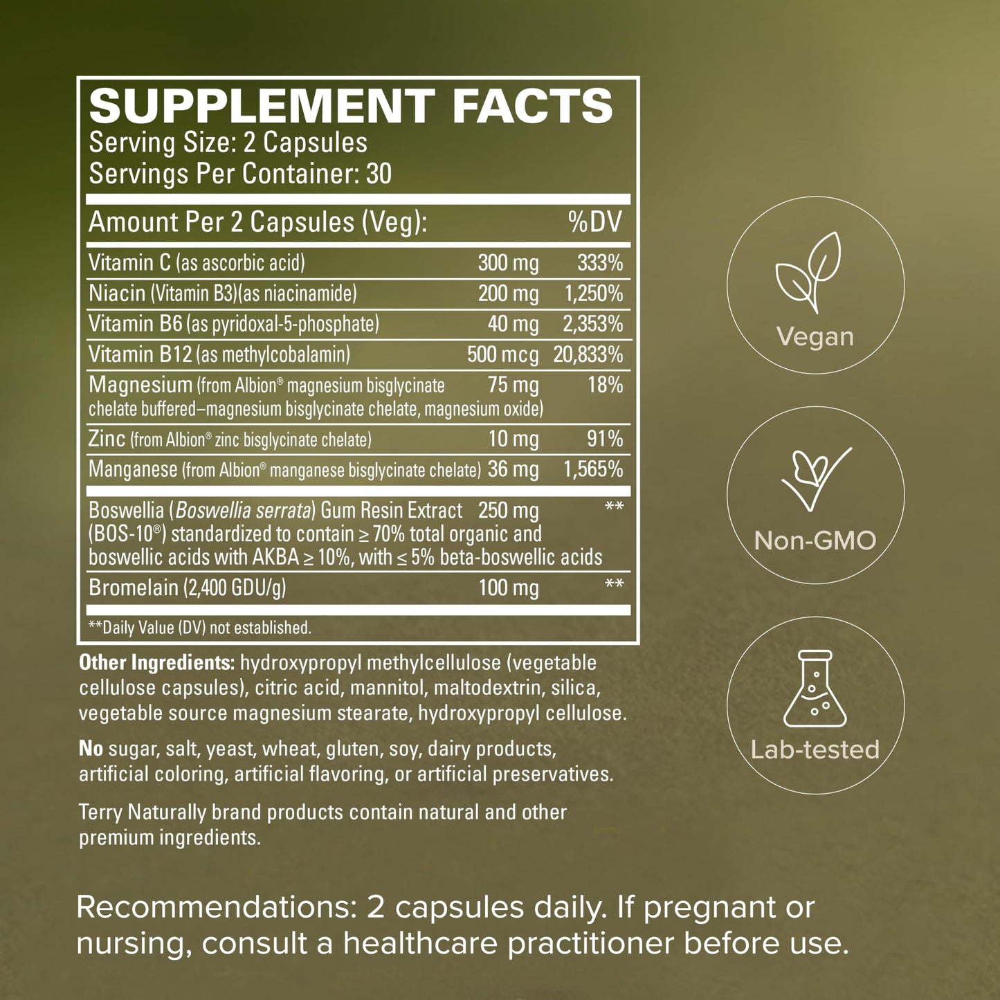 Terry Naturally Healthy Ligaments and Tendons Collagen Capsules 60 Count