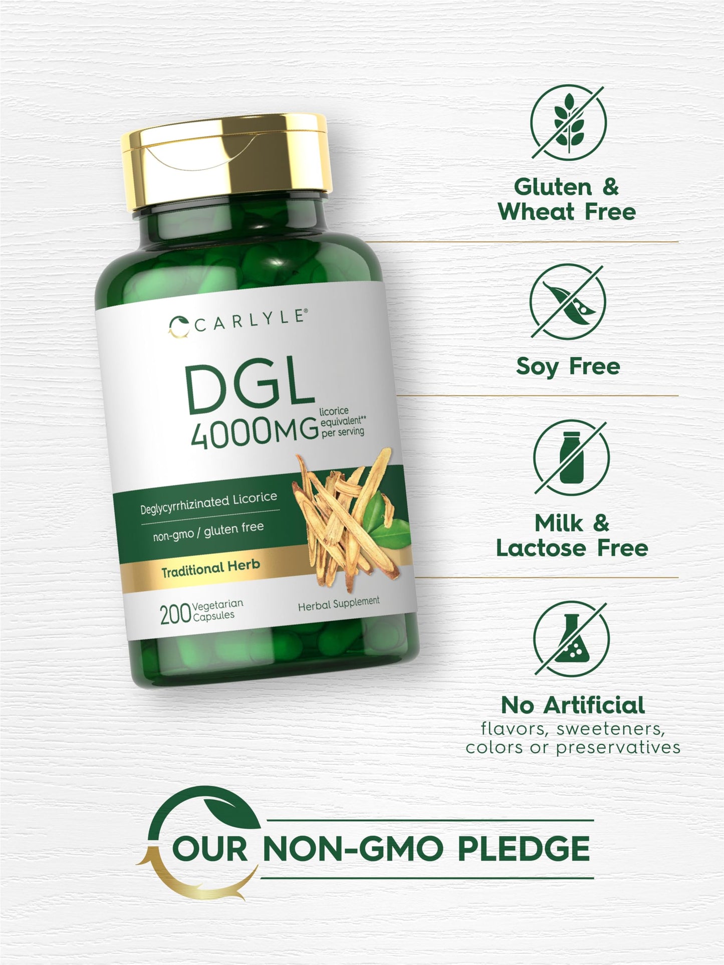 Carlyle DGL 200 Capsules